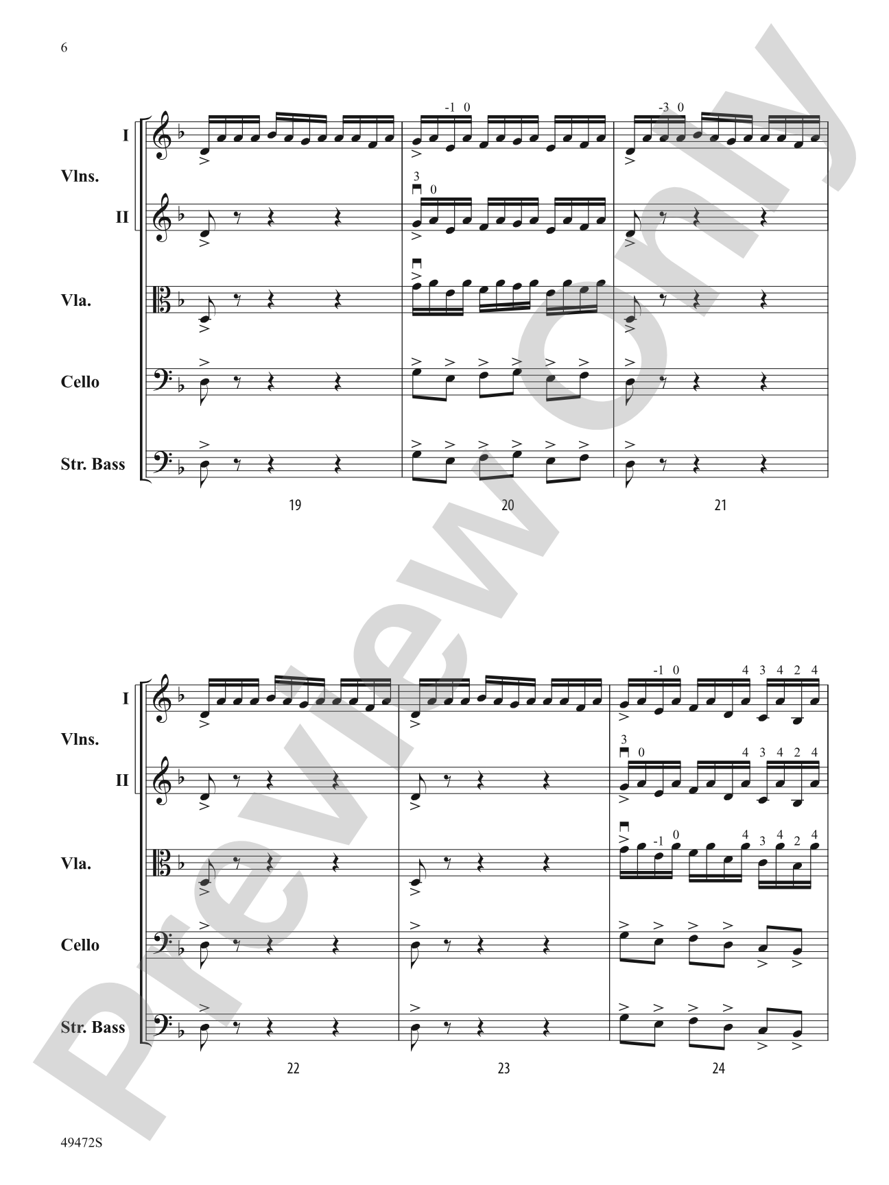 Fantasía Española: String Orchestra Conductor Score & Parts