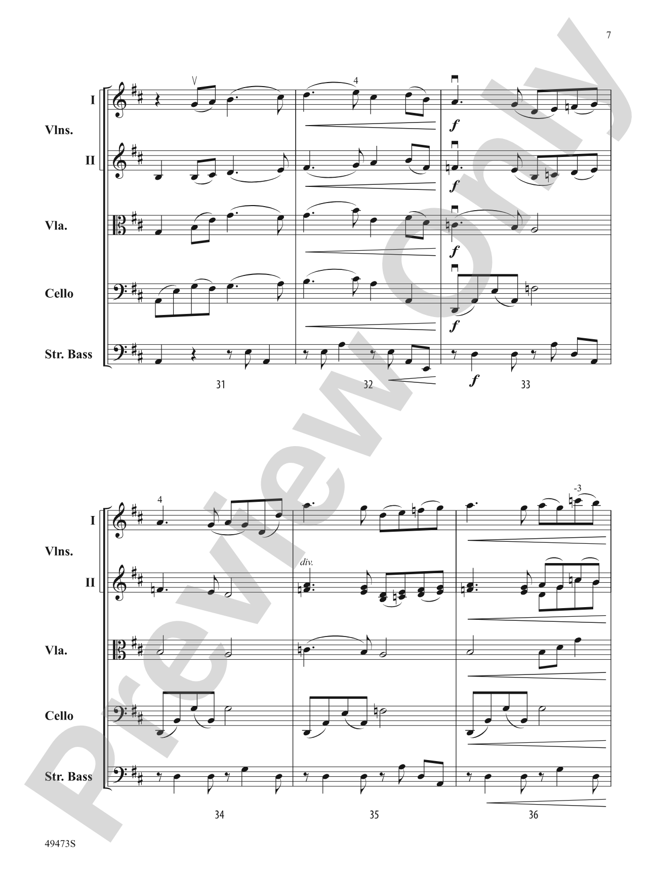 Orchid: String Orchestra Conductor Score & Parts