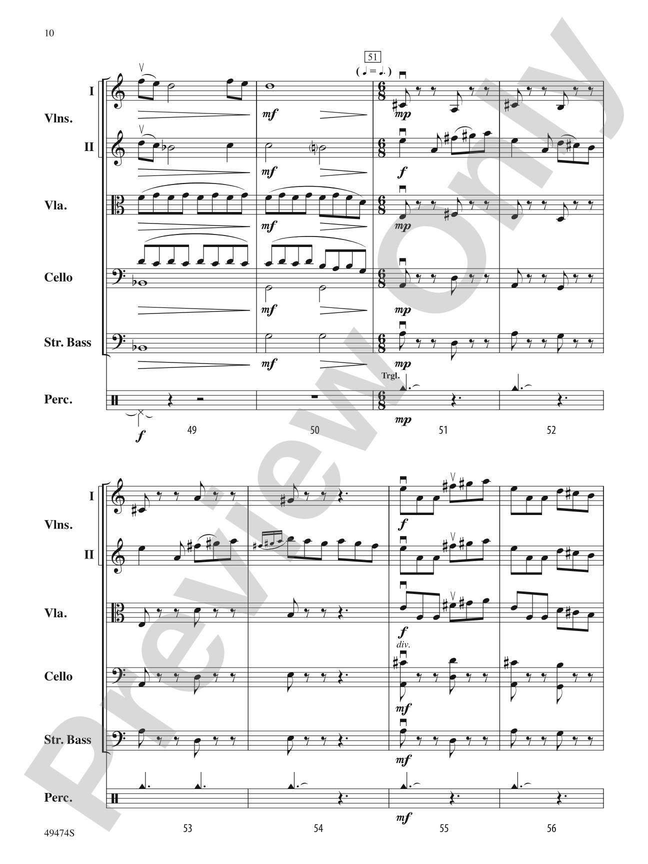 Voyagers We, Undaunted: String Orchestra Conductor Score & Parts