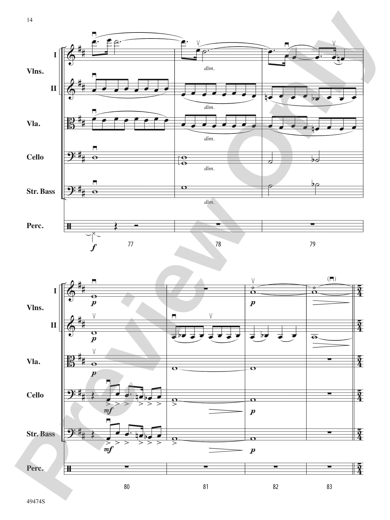 Voyagers We, Undaunted: String Orchestra Conductor Score & Parts