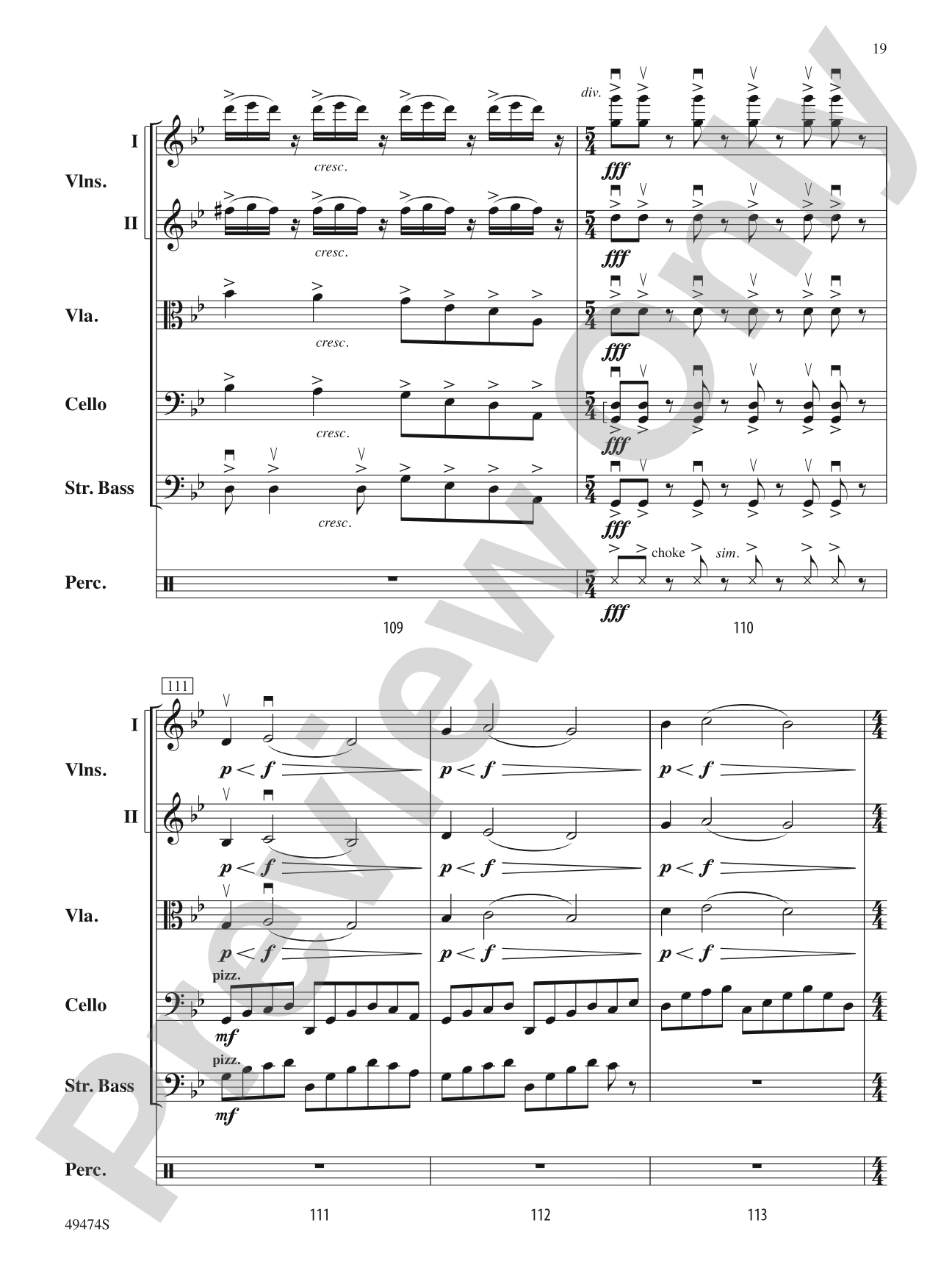 Voyagers We, Undaunted: String Orchestra Conductor Score & Parts
