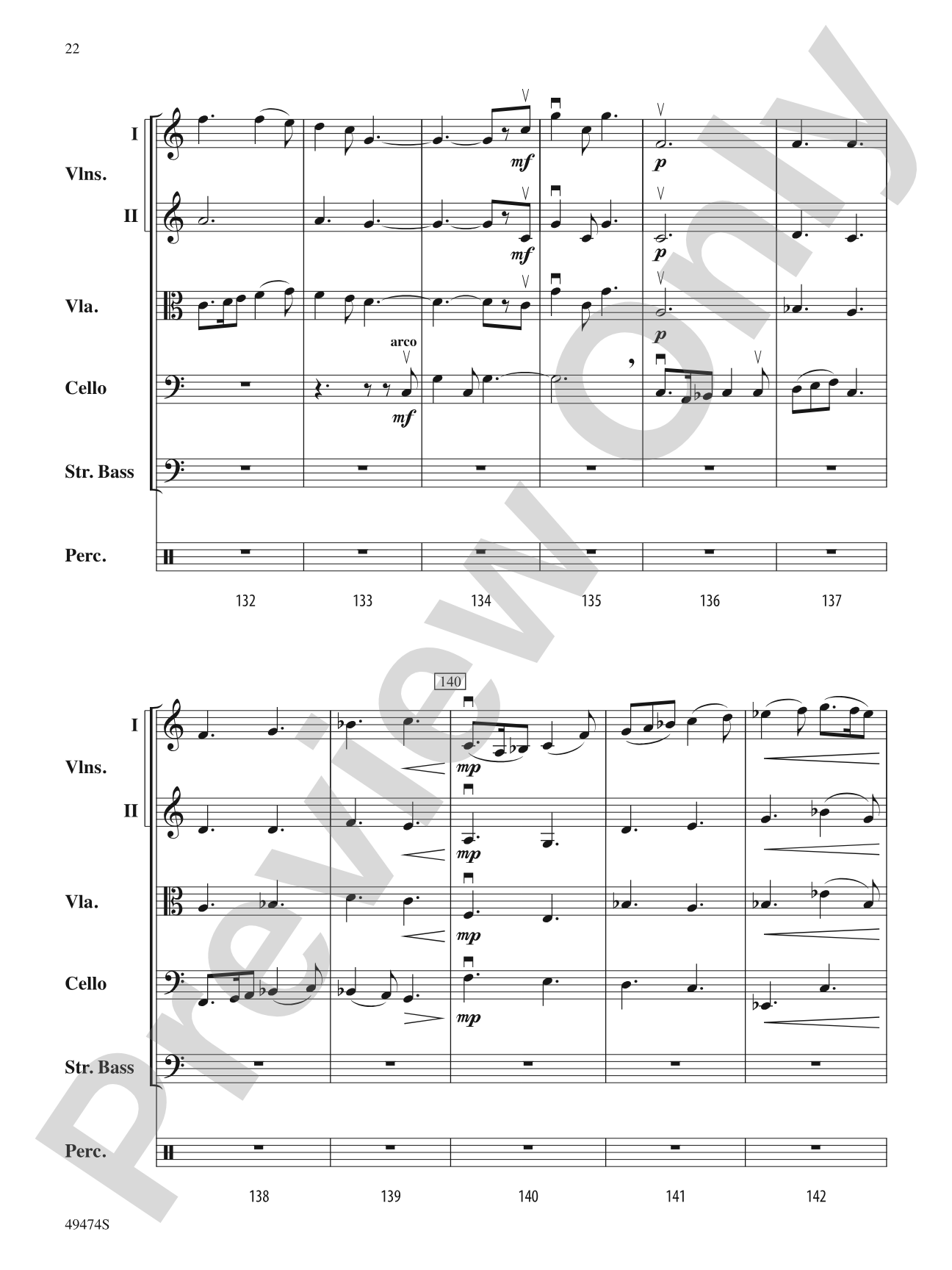Voyagers We, Undaunted: String Orchestra Conductor Score & Parts