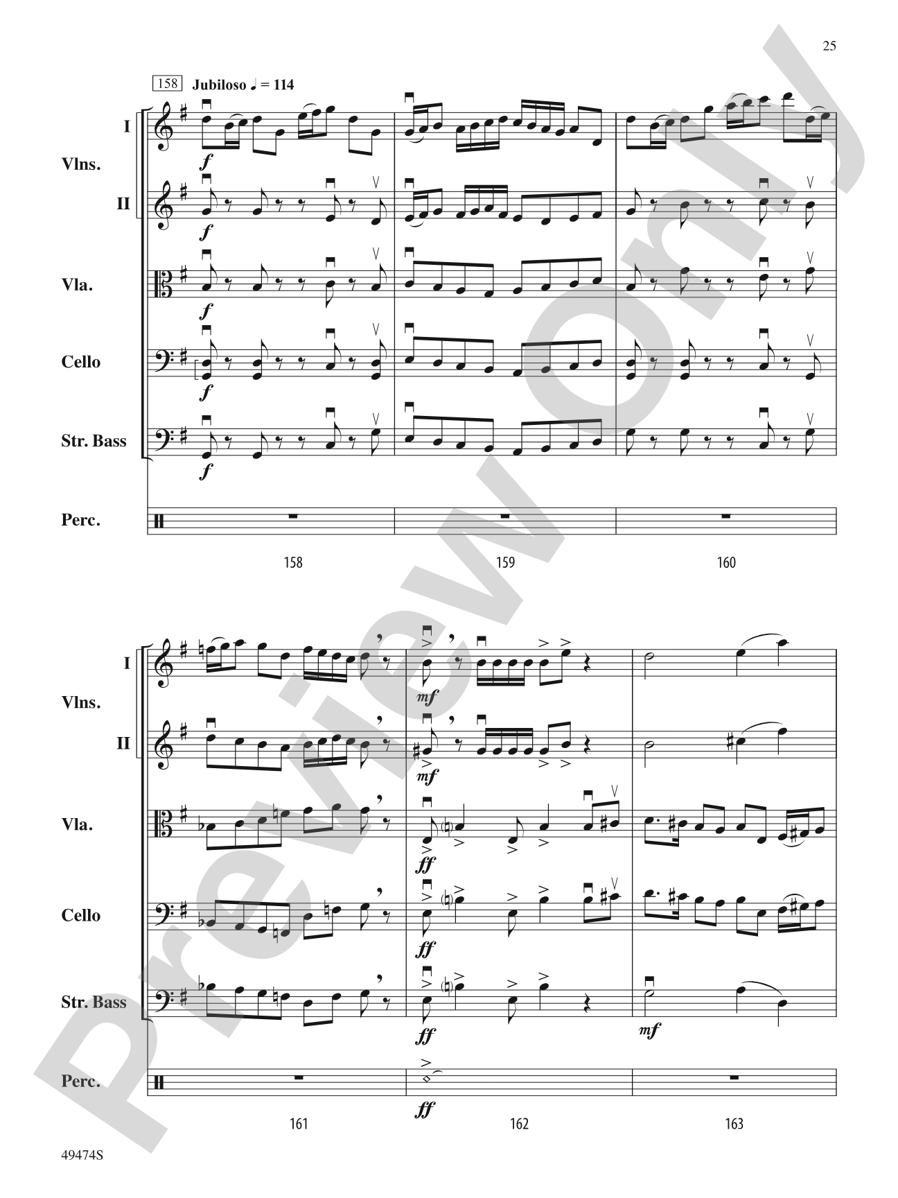 Voyagers We, Undaunted: String Orchestra Conductor Score & Parts