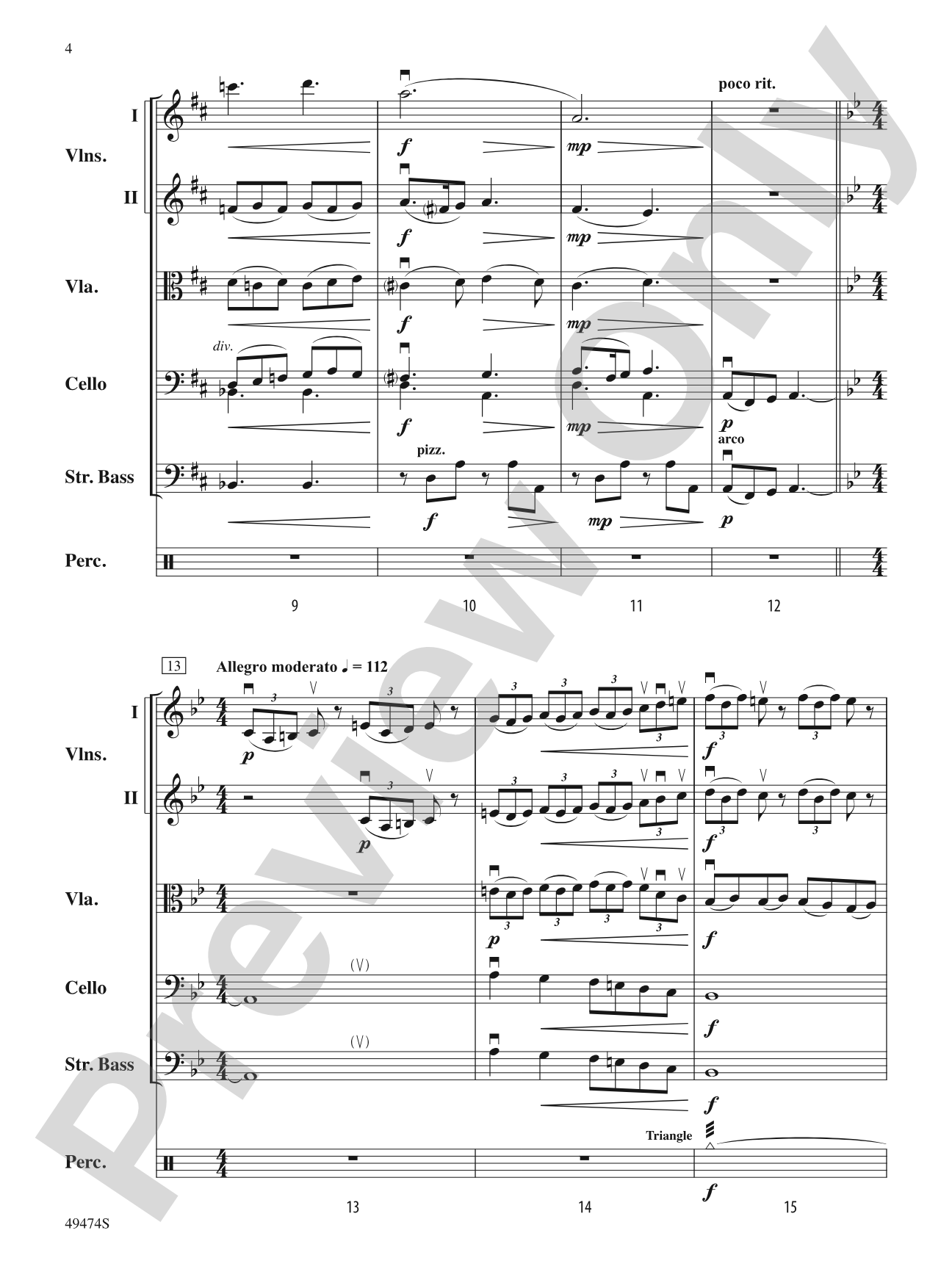 Voyagers We, Undaunted: String Orchestra Conductor Score & Parts