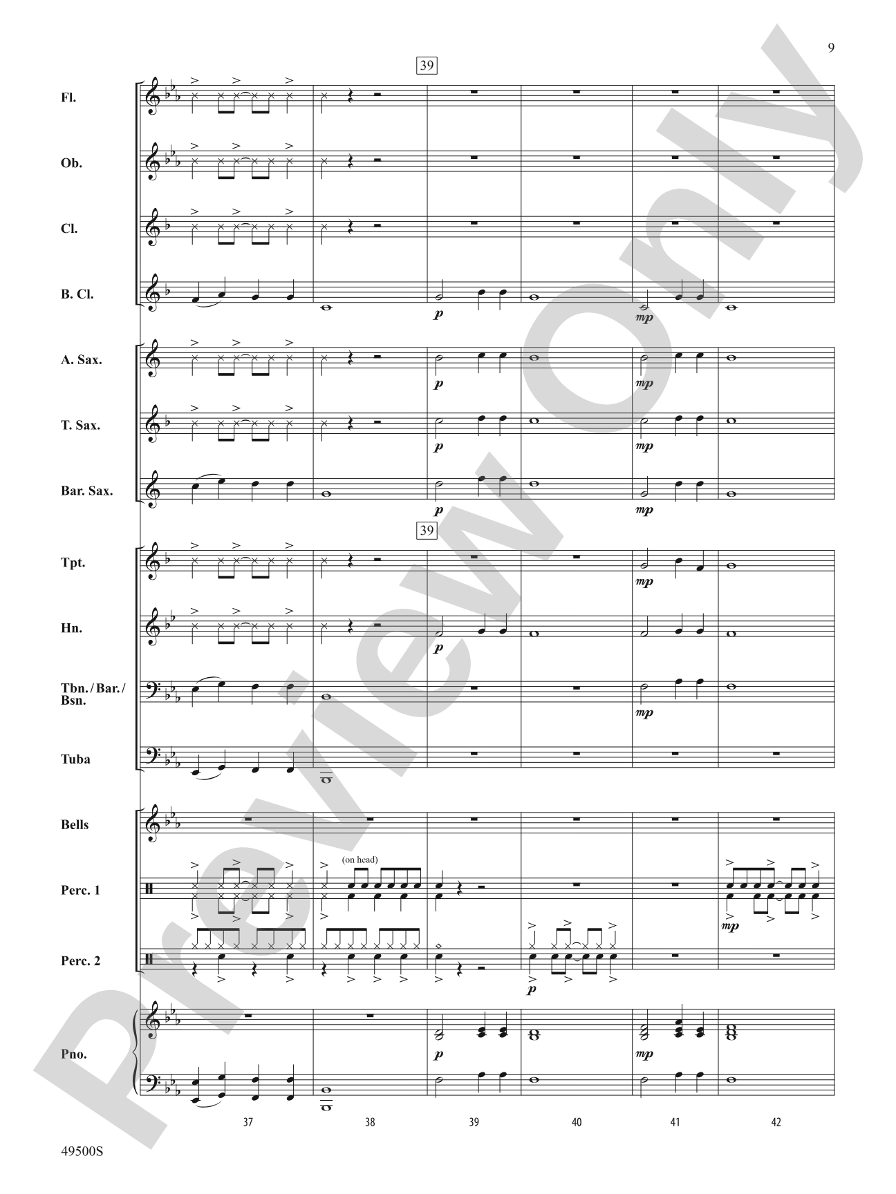 Megawatt Rock: Concert Band Conductor Score & Parts
