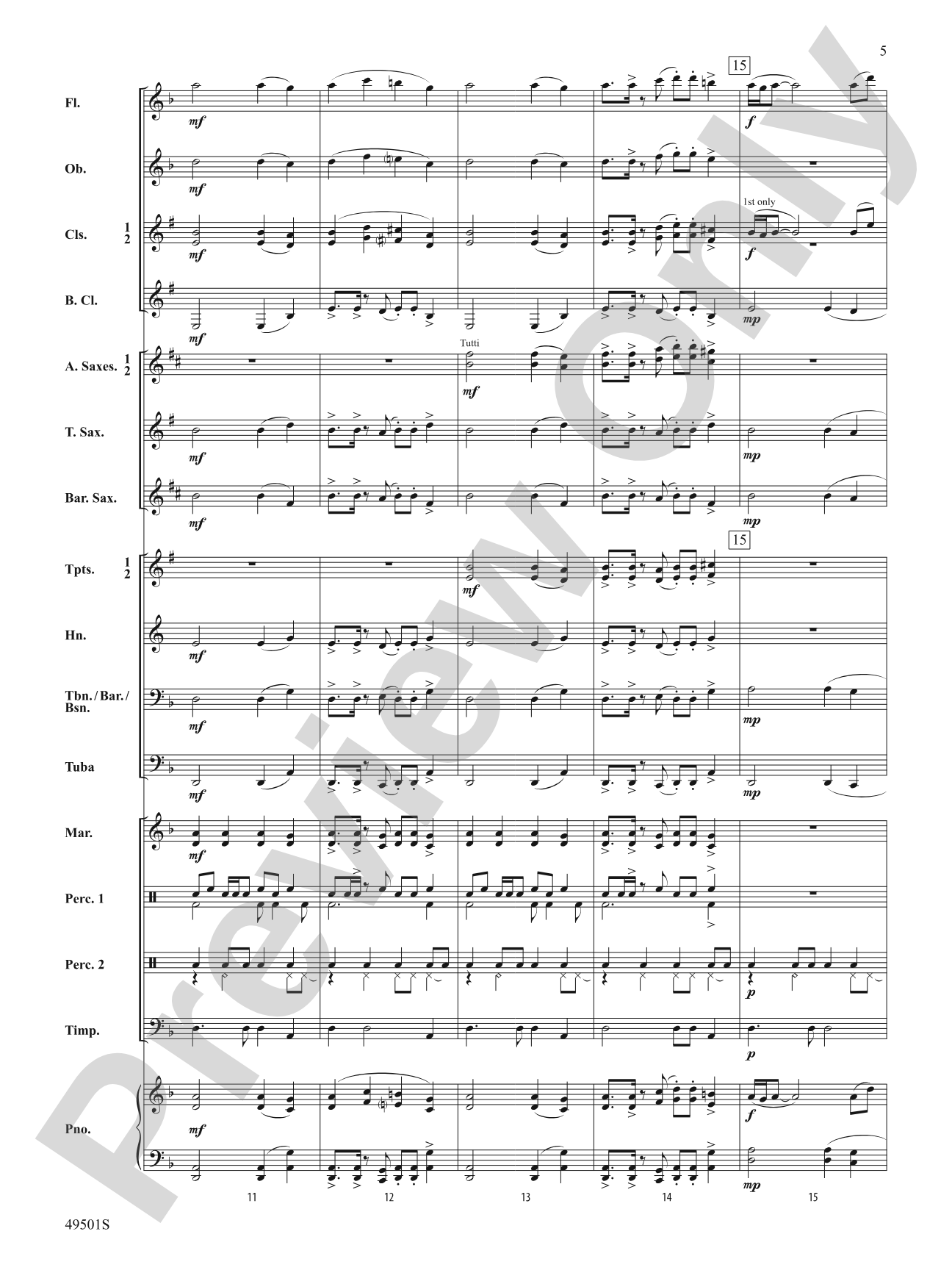 Silk Road: Concert Band Conductor Score & Parts