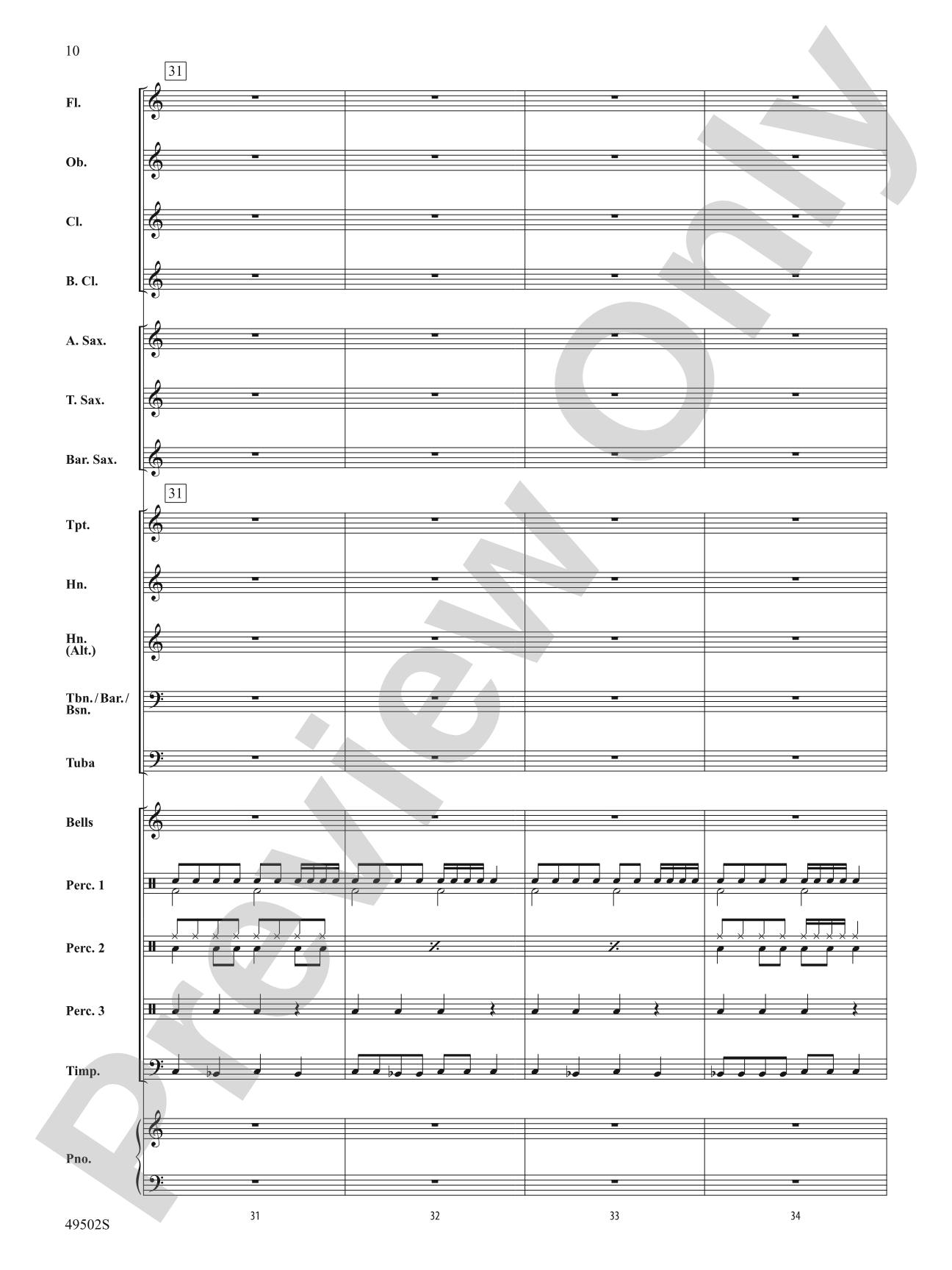 Rebound: Concert Band Conductor Score & Parts