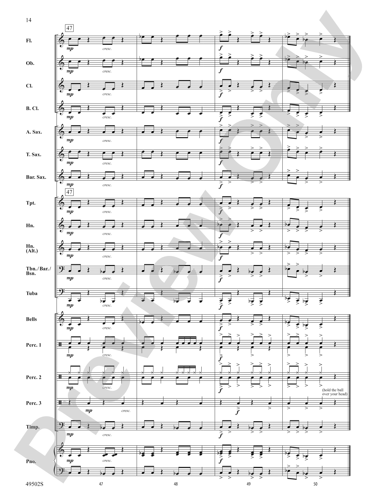 Rebound: Concert Band Conductor Score & Parts