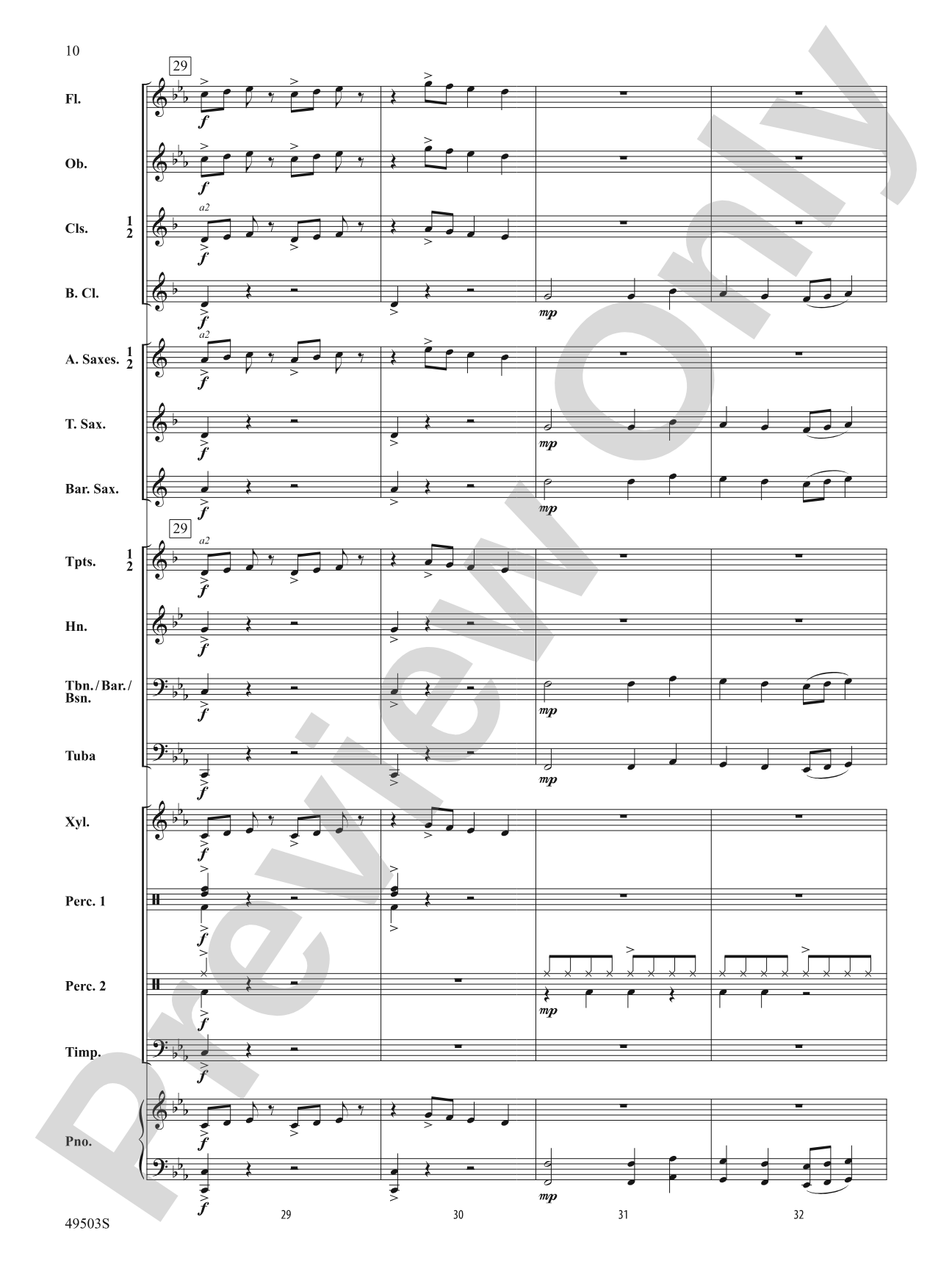 Dragon Run: Concert Band Conductor Score & Parts