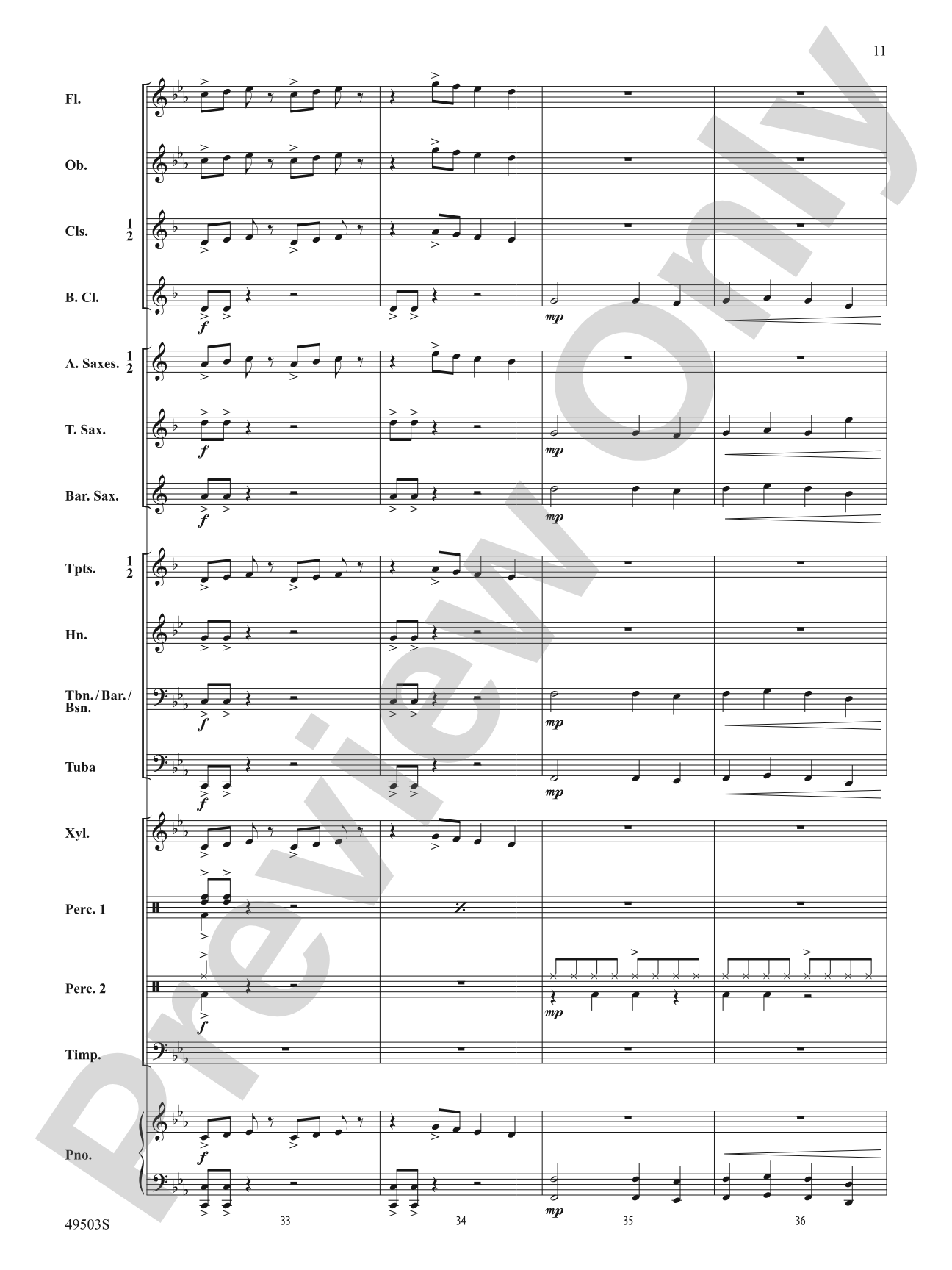 Dragon Run: Concert Band Conductor Score & Parts