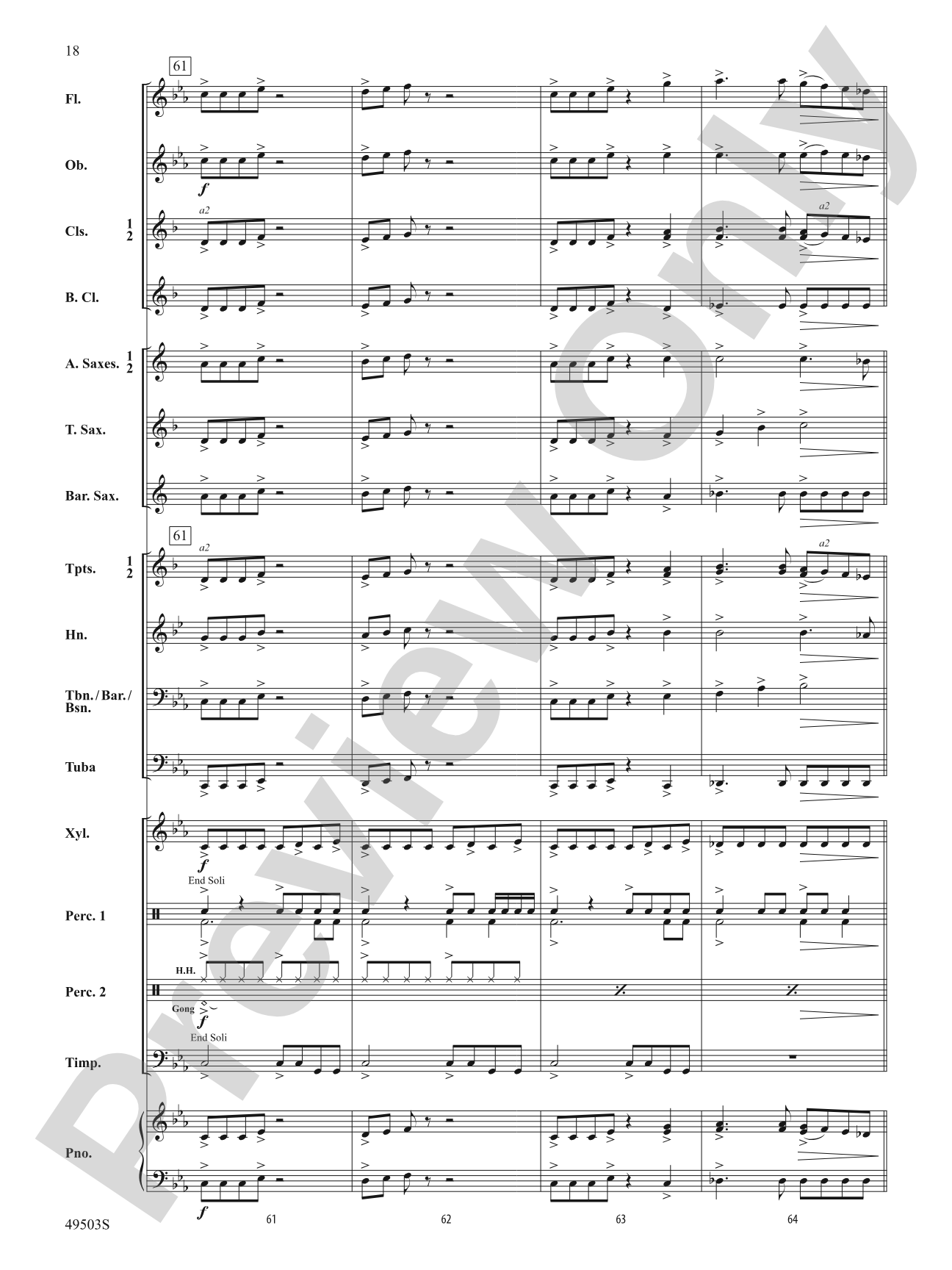 Dragon Run: Concert Band Conductor Score & Parts