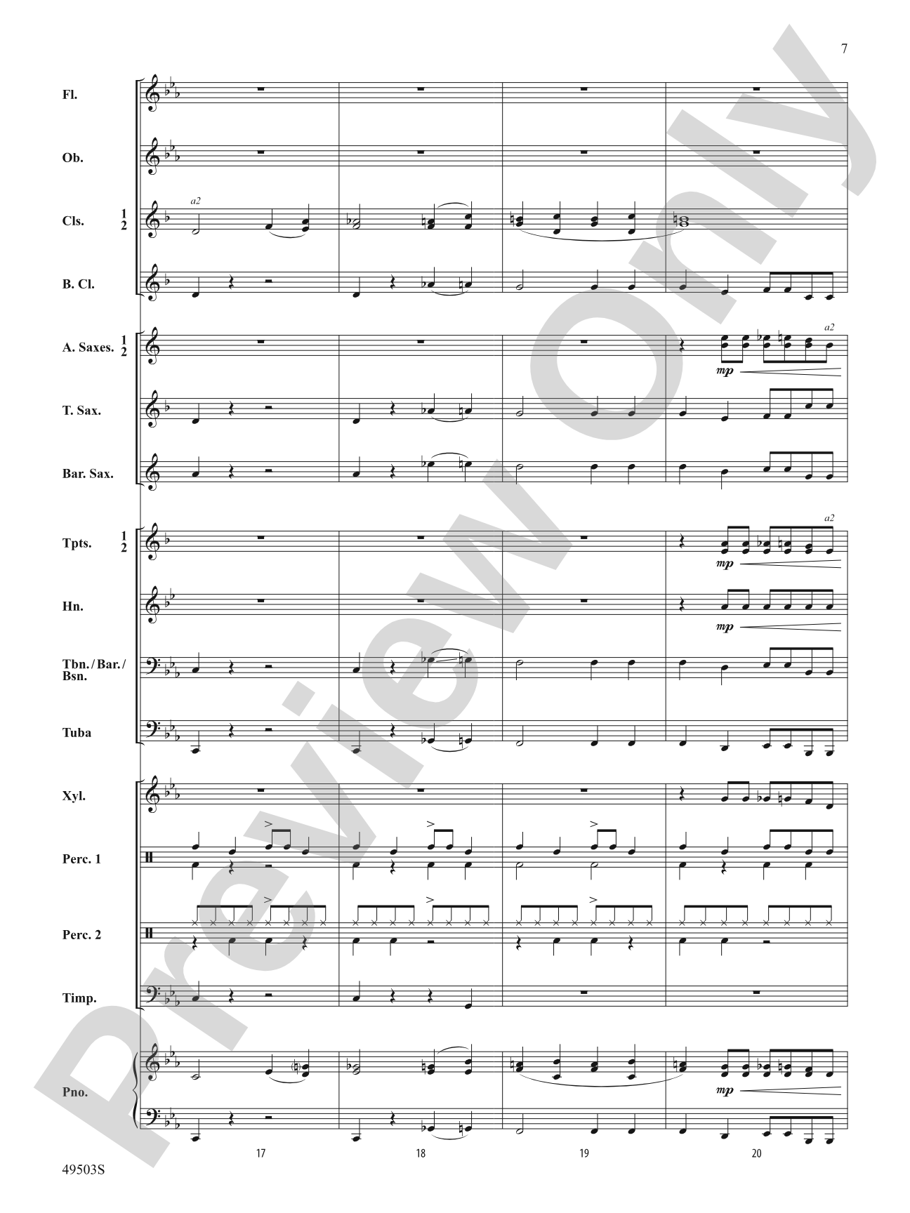Dragon Run: Concert Band Conductor Score & Parts