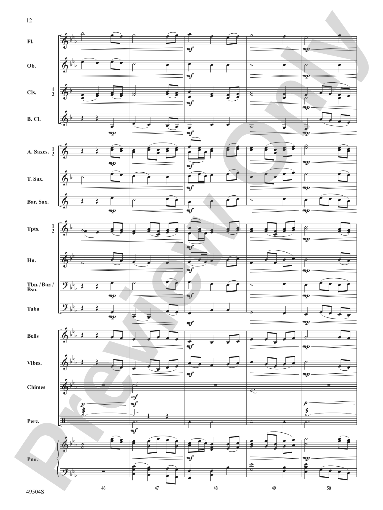 The Cherry Tree: Concert Band Conductor Score & Parts