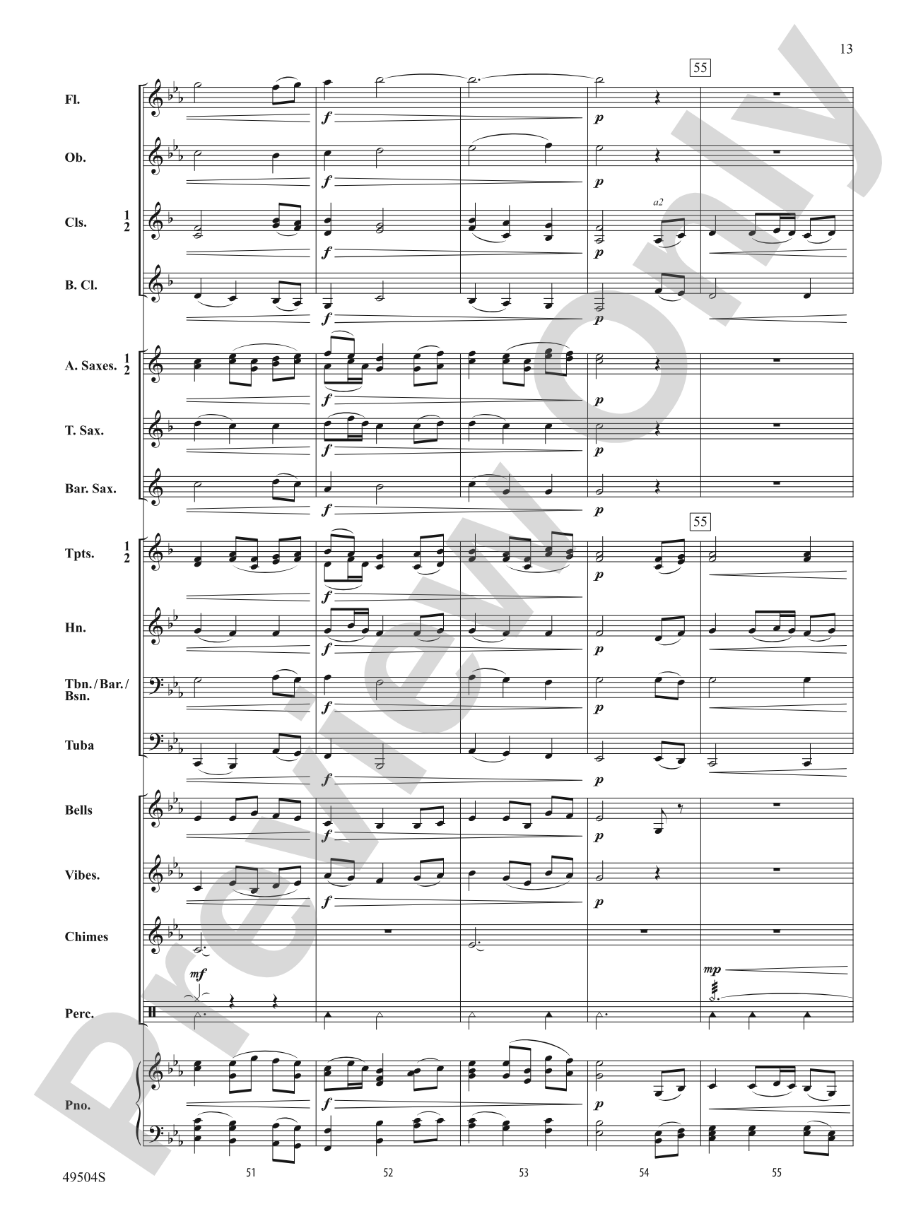 The Cherry Tree: Concert Band Conductor Score & Parts
