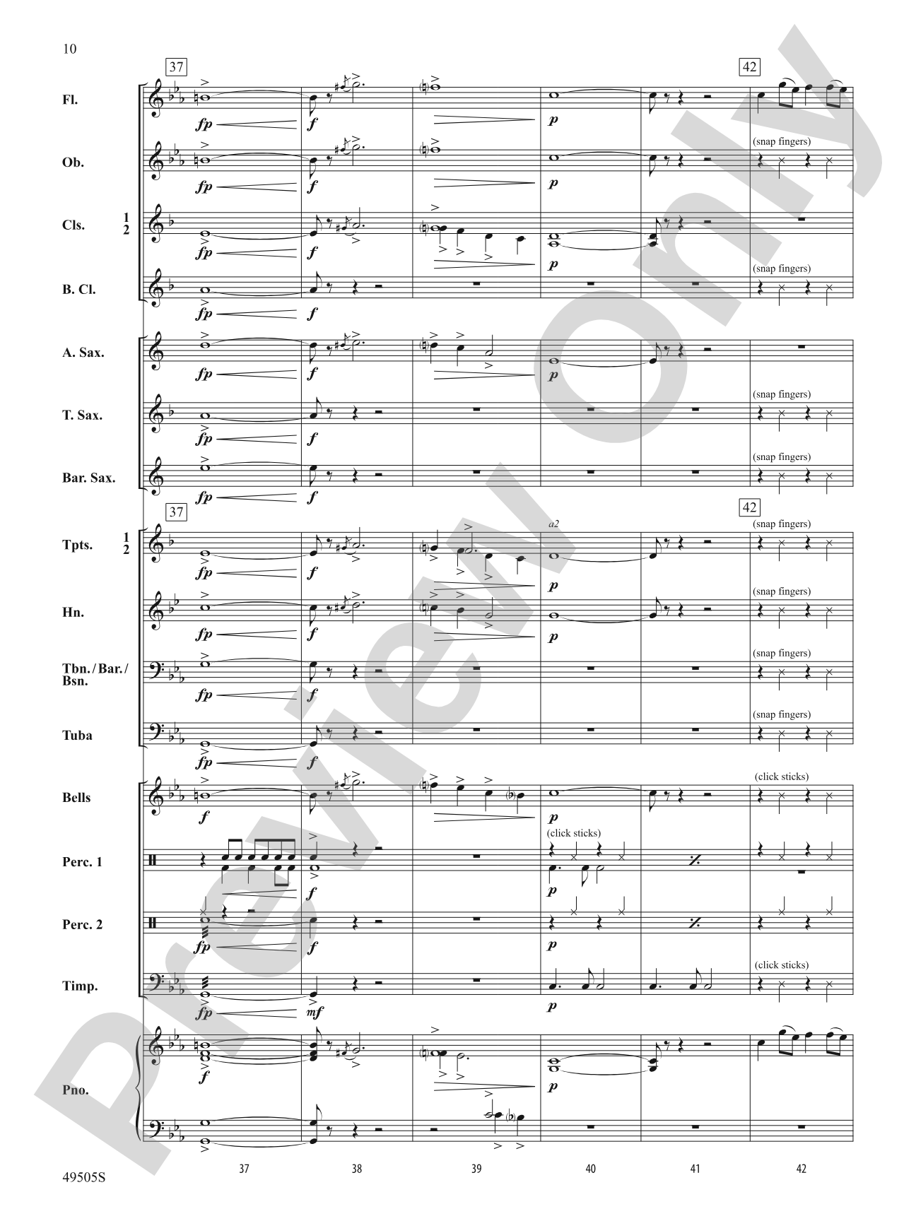 Awesome Sauce: Concert Band Conductor Score & Parts