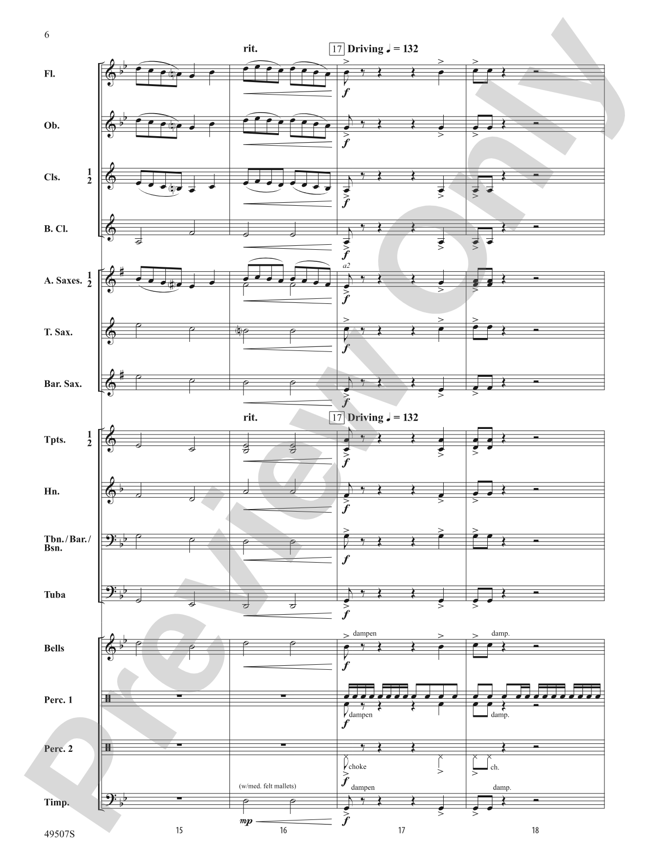 Operation Invictus: Concert Band Conductor Score & Parts