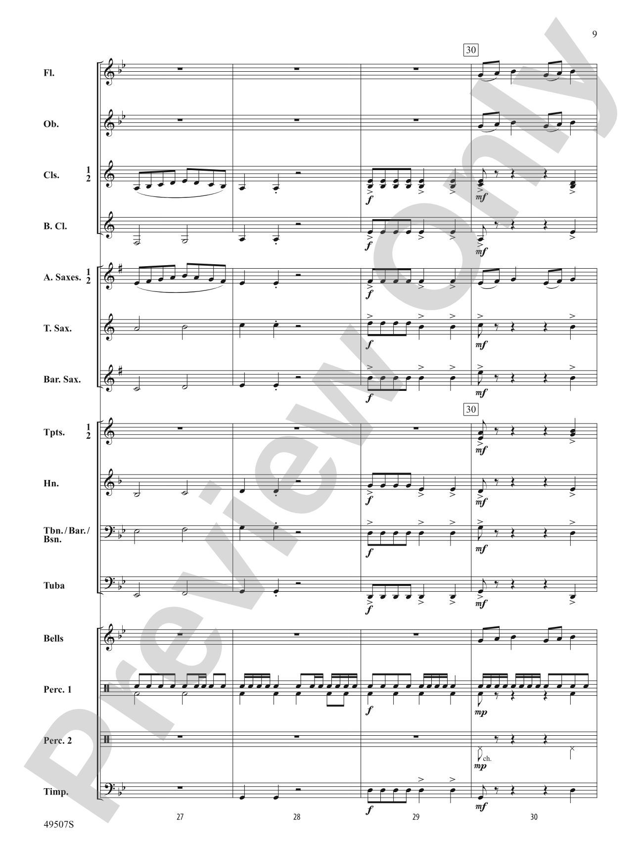 Operation Invictus: Concert Band Conductor Score & Parts