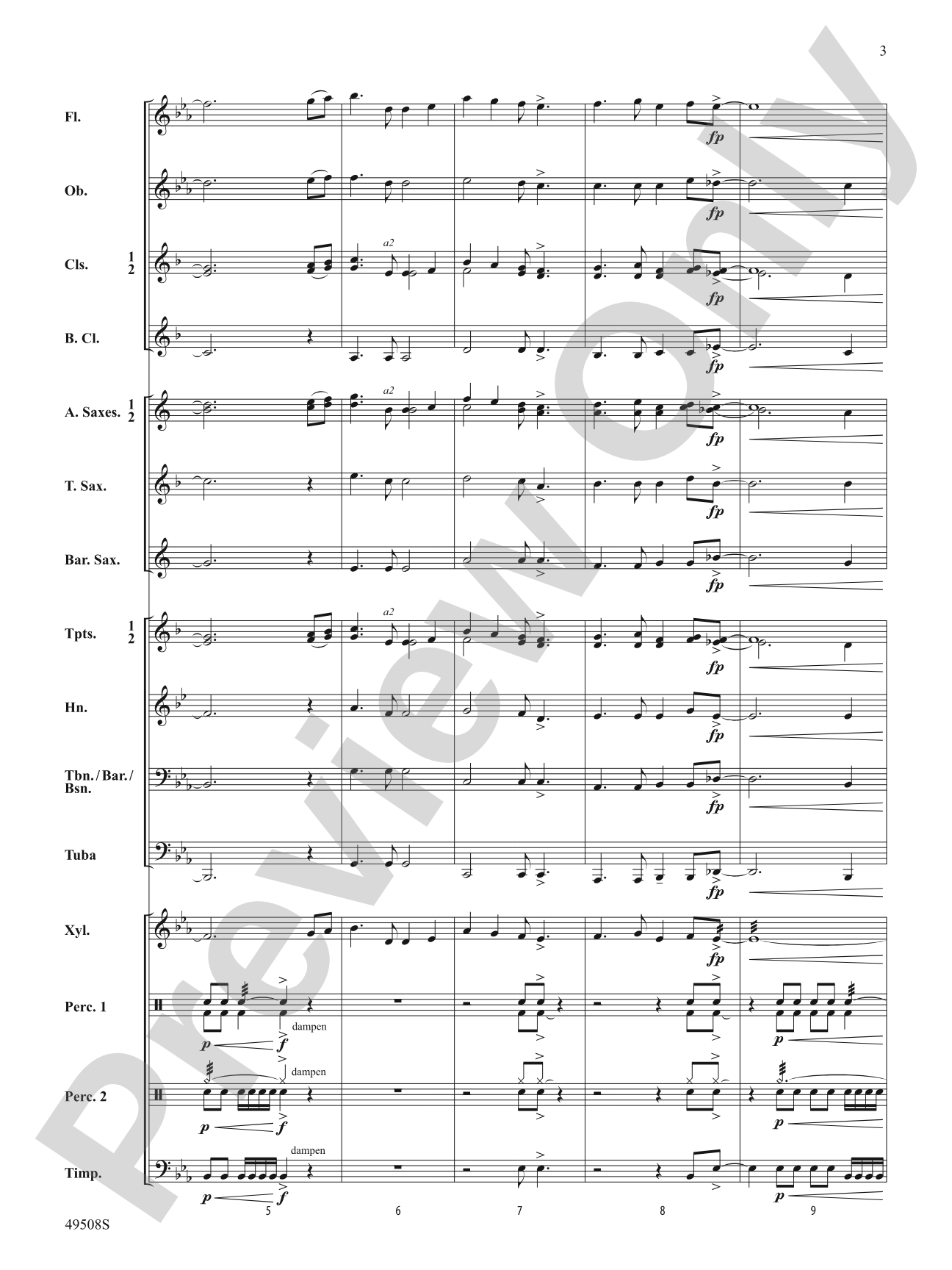 Solstice Celebration: Concert Band Conductor Score & Parts