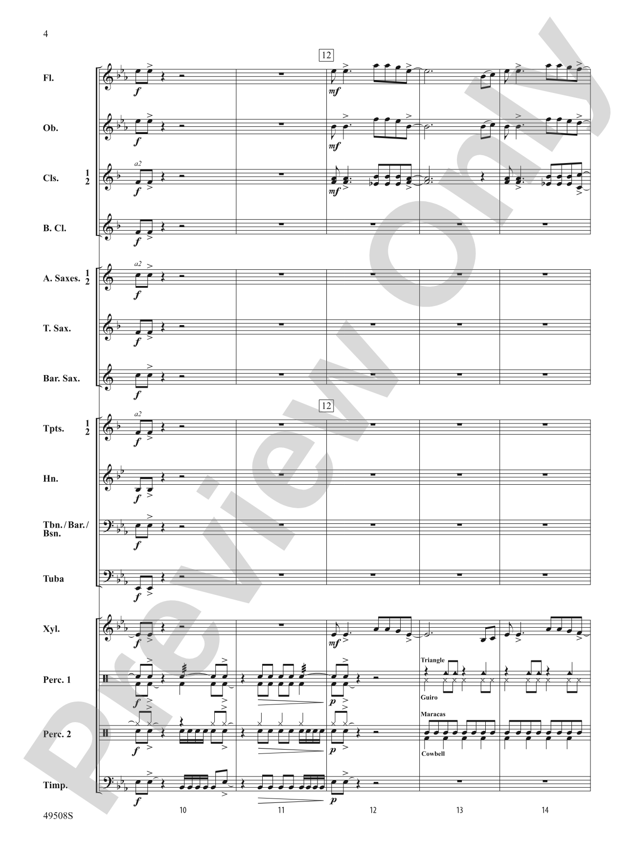 Solstice Celebration: Concert Band Conductor Score & Parts