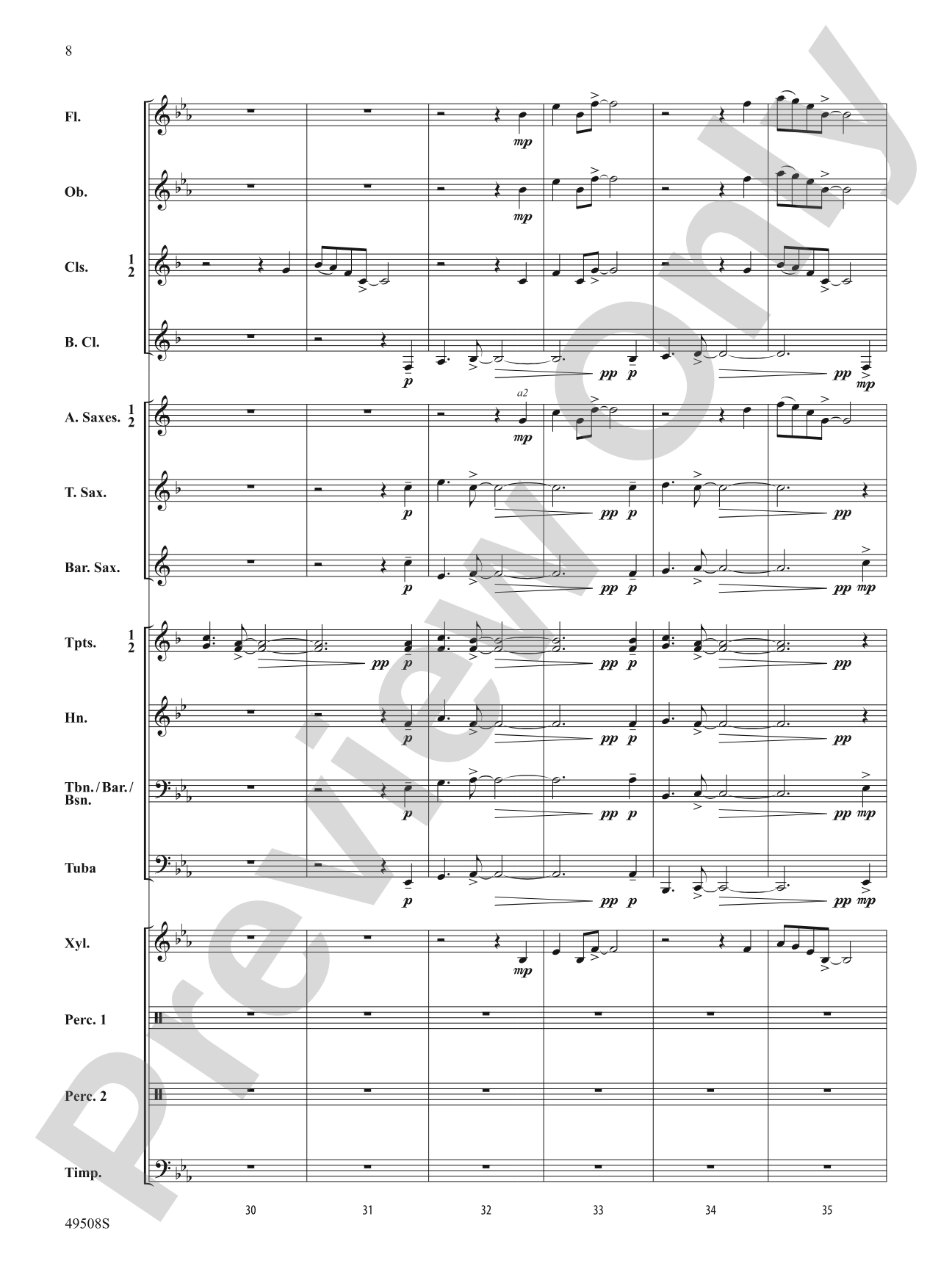 Solstice Celebration: Concert Band Conductor Score & Parts