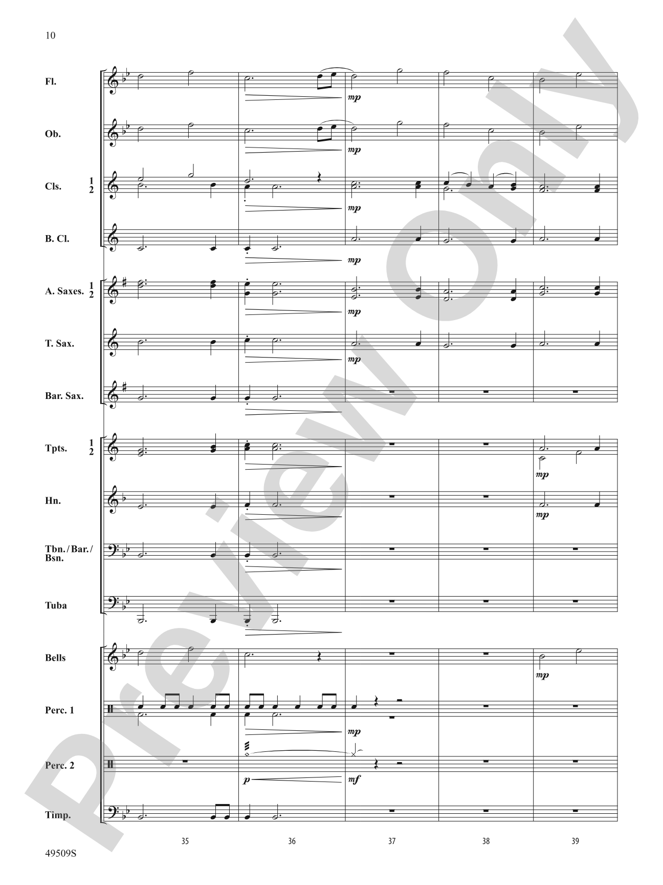 Joyous Venture: Concert Band Conductor Score & Parts