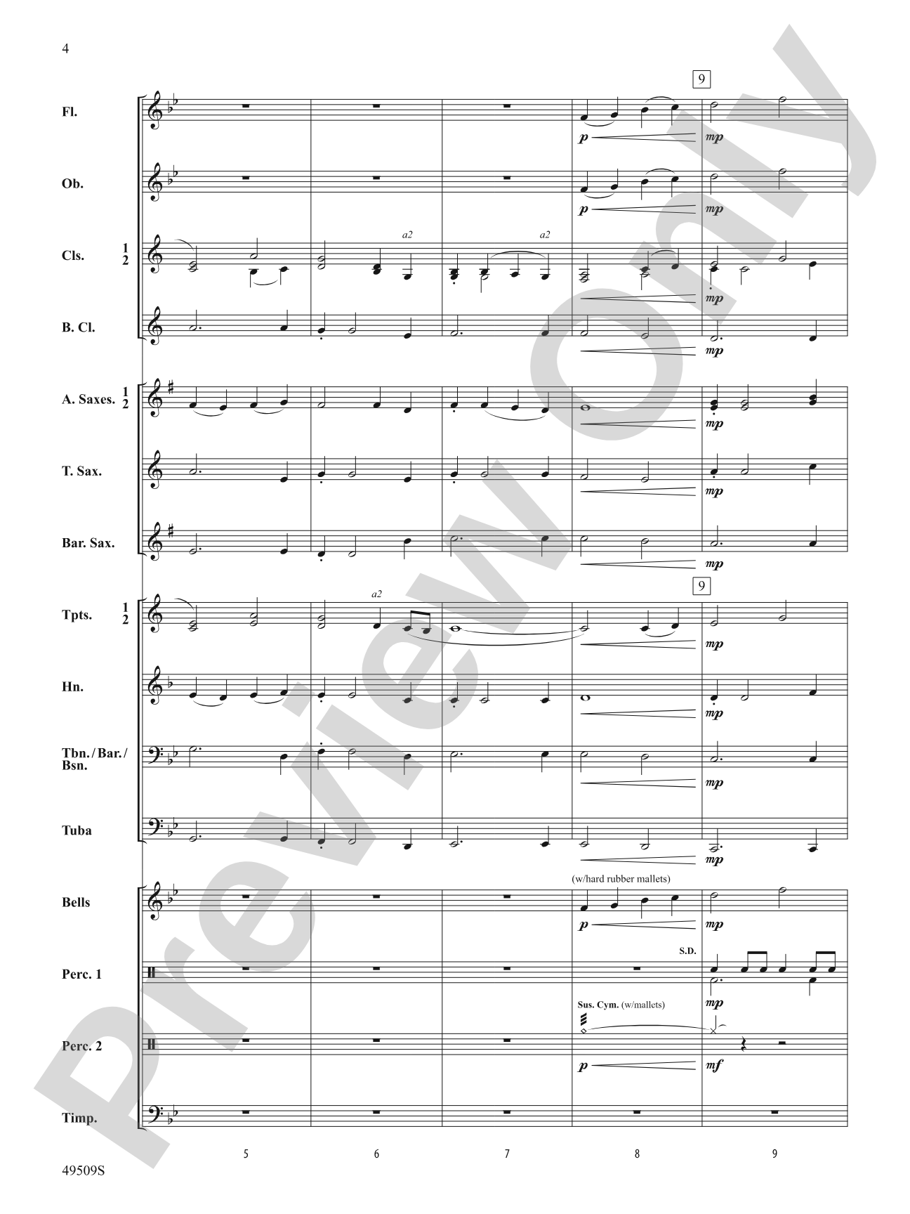 Joyous Venture: Concert Band Conductor Score & Parts