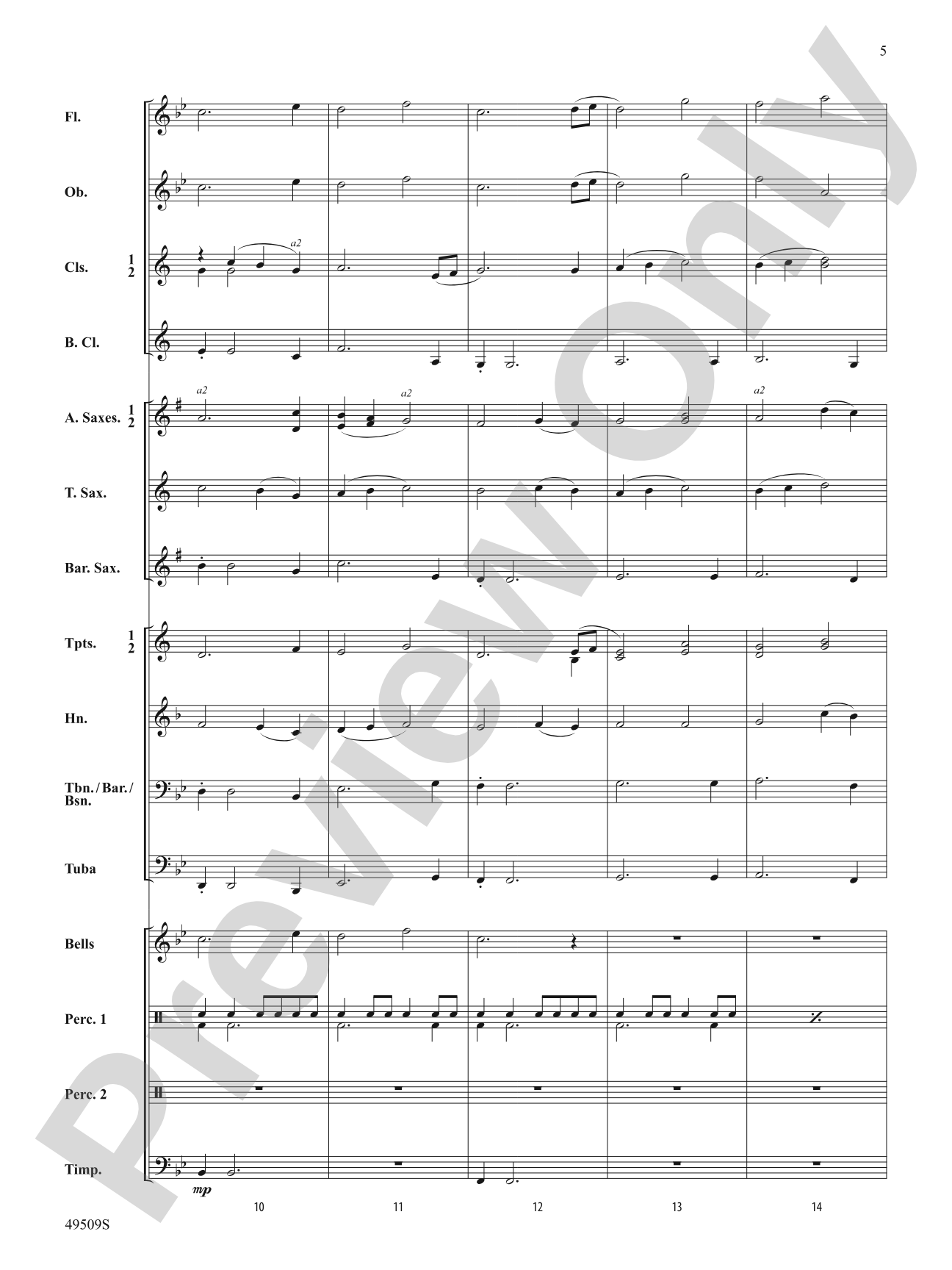 Joyous Venture: Concert Band Conductor Score & Parts
