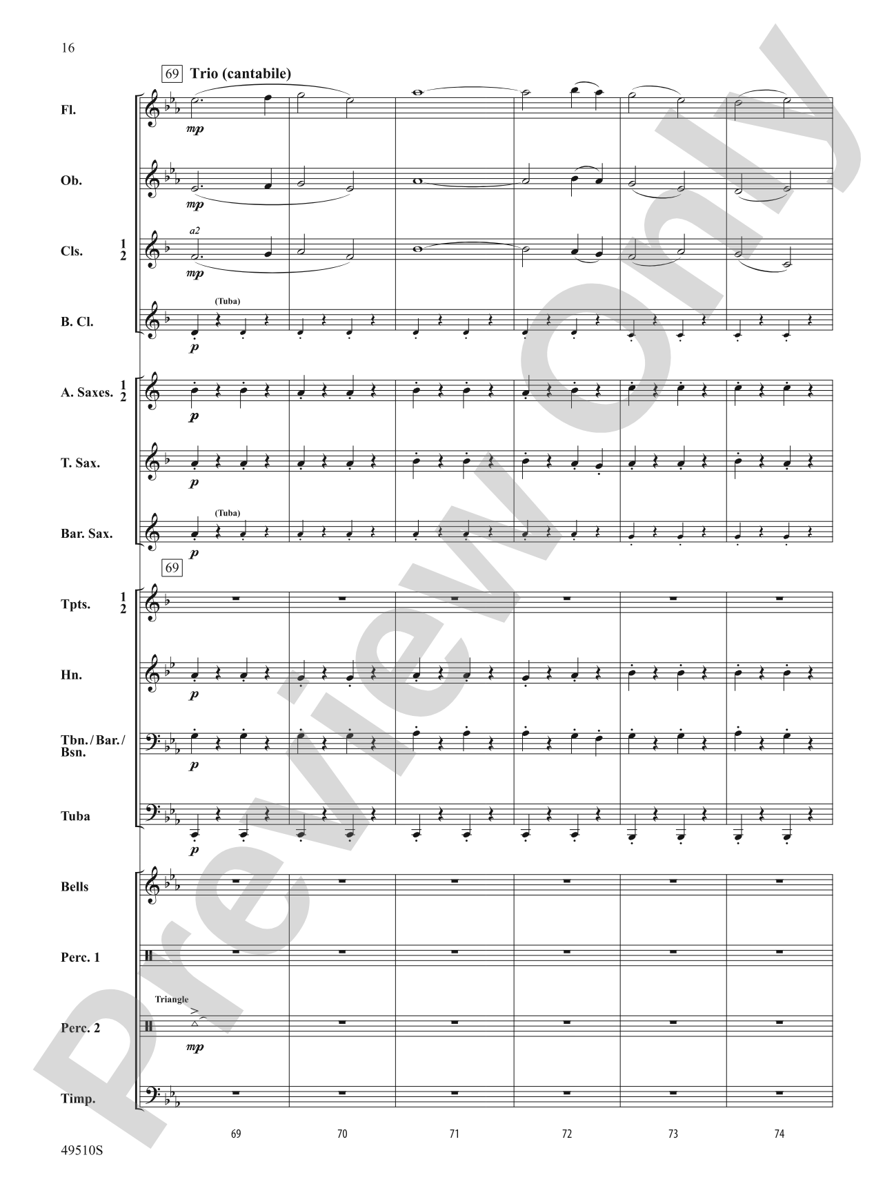 Spring March: Concert Band Conductor Score & Parts