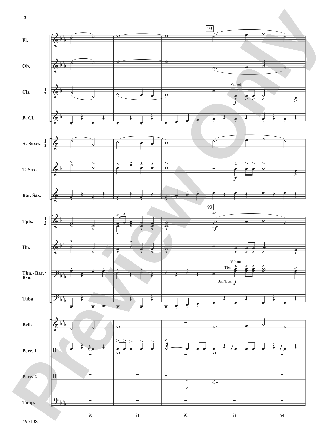 Spring March: Concert Band Conductor Score & Parts