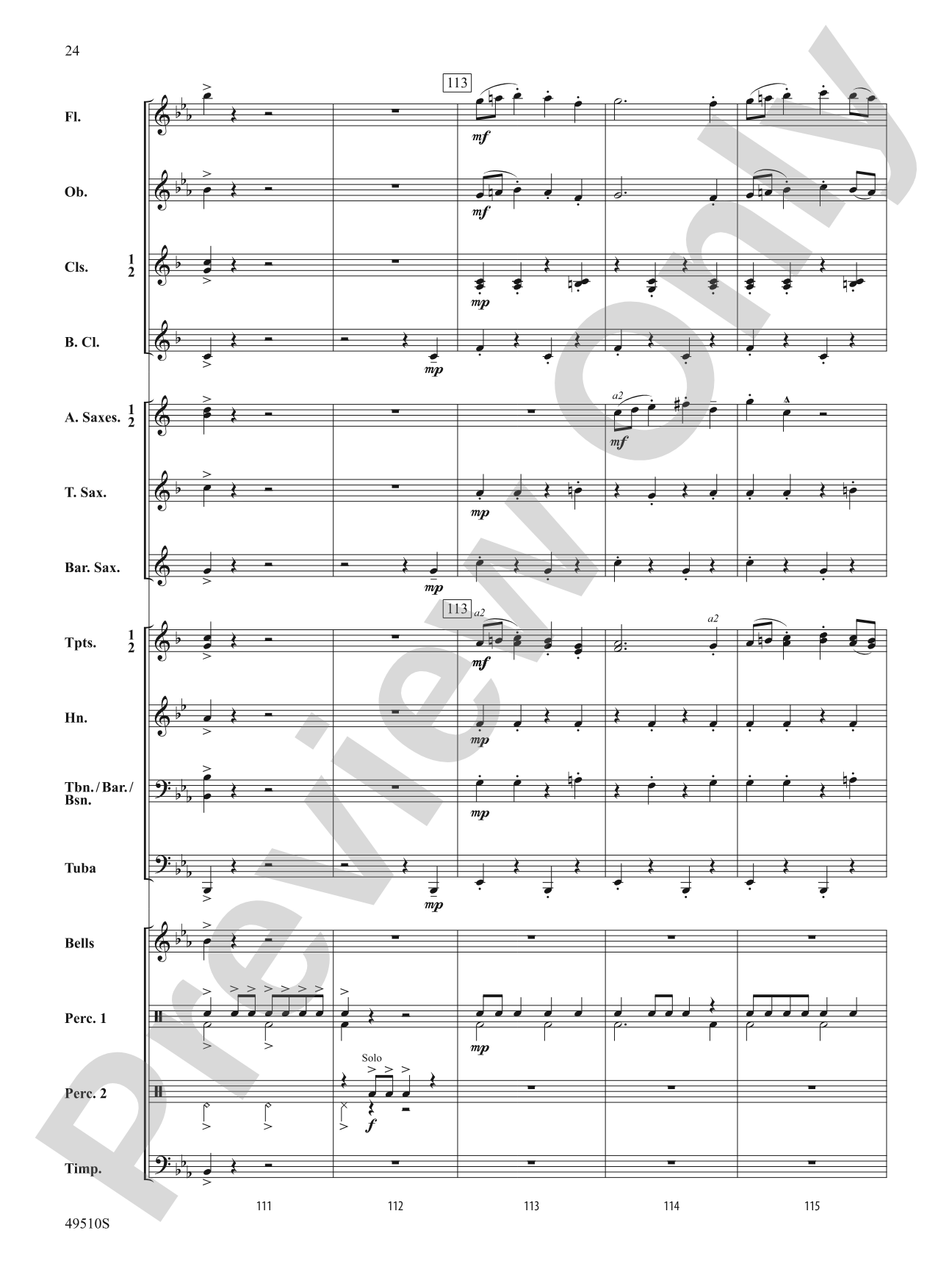 Spring March: Concert Band Conductor Score & Parts