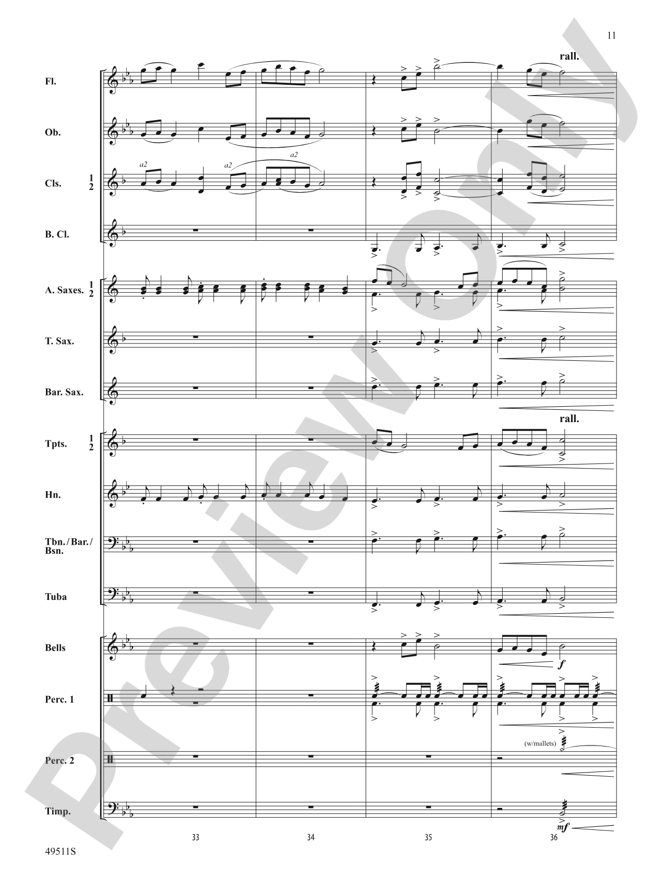 Journey's End: Concert Band Conductor Score & Parts