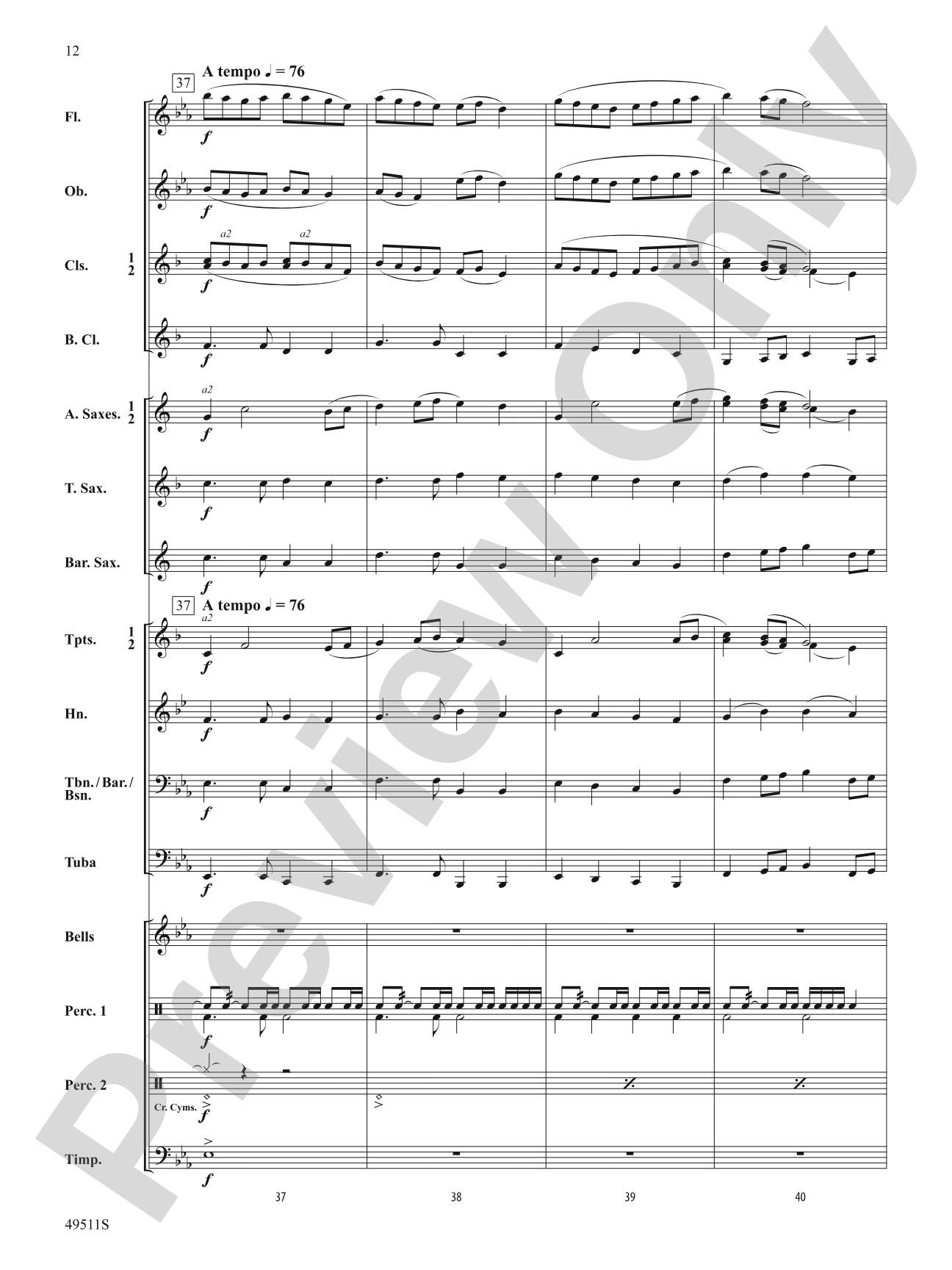 Journey's End: Concert Band Conductor Score & Parts