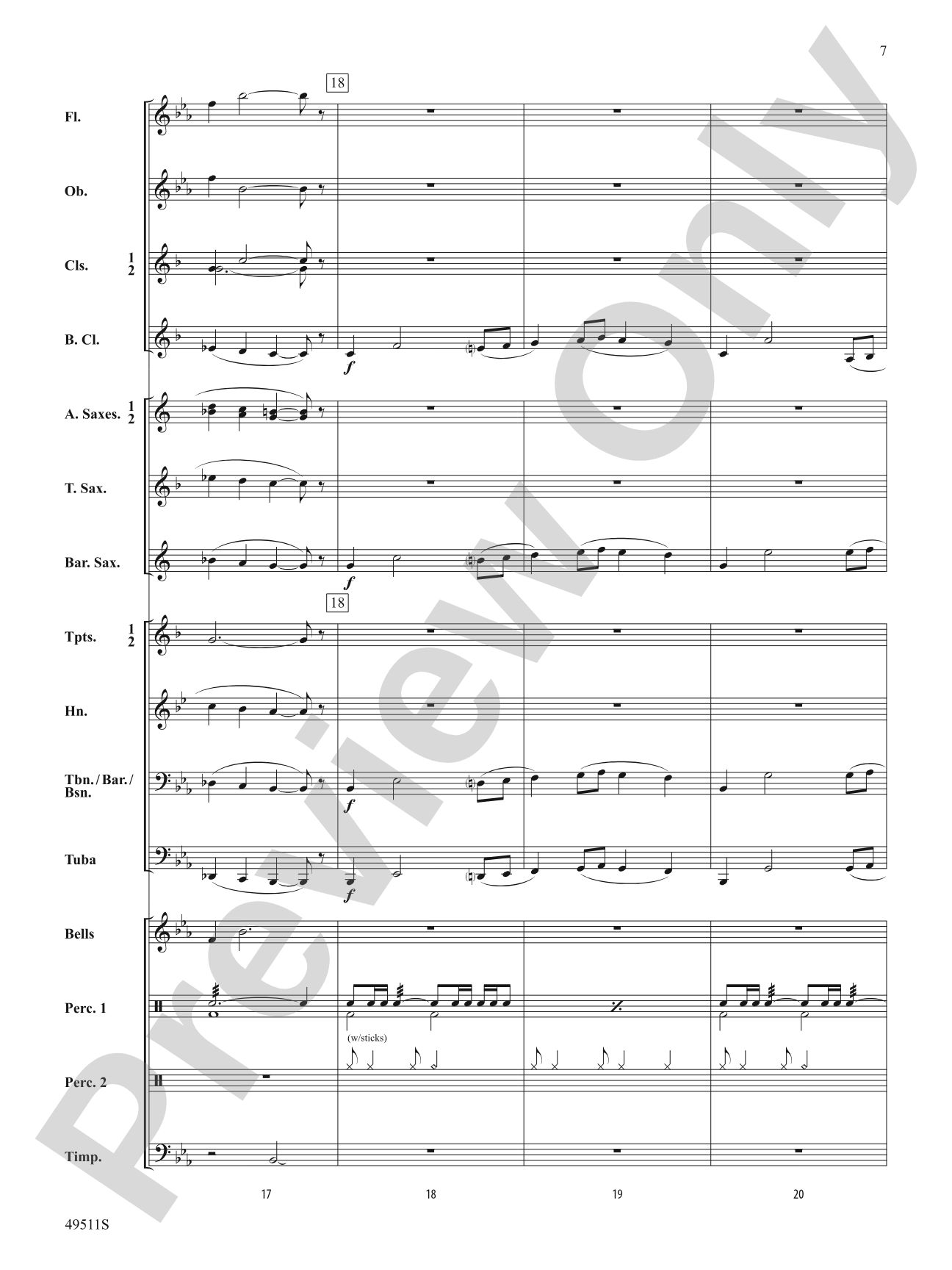 Journey's End: Concert Band Conductor Score & Parts
