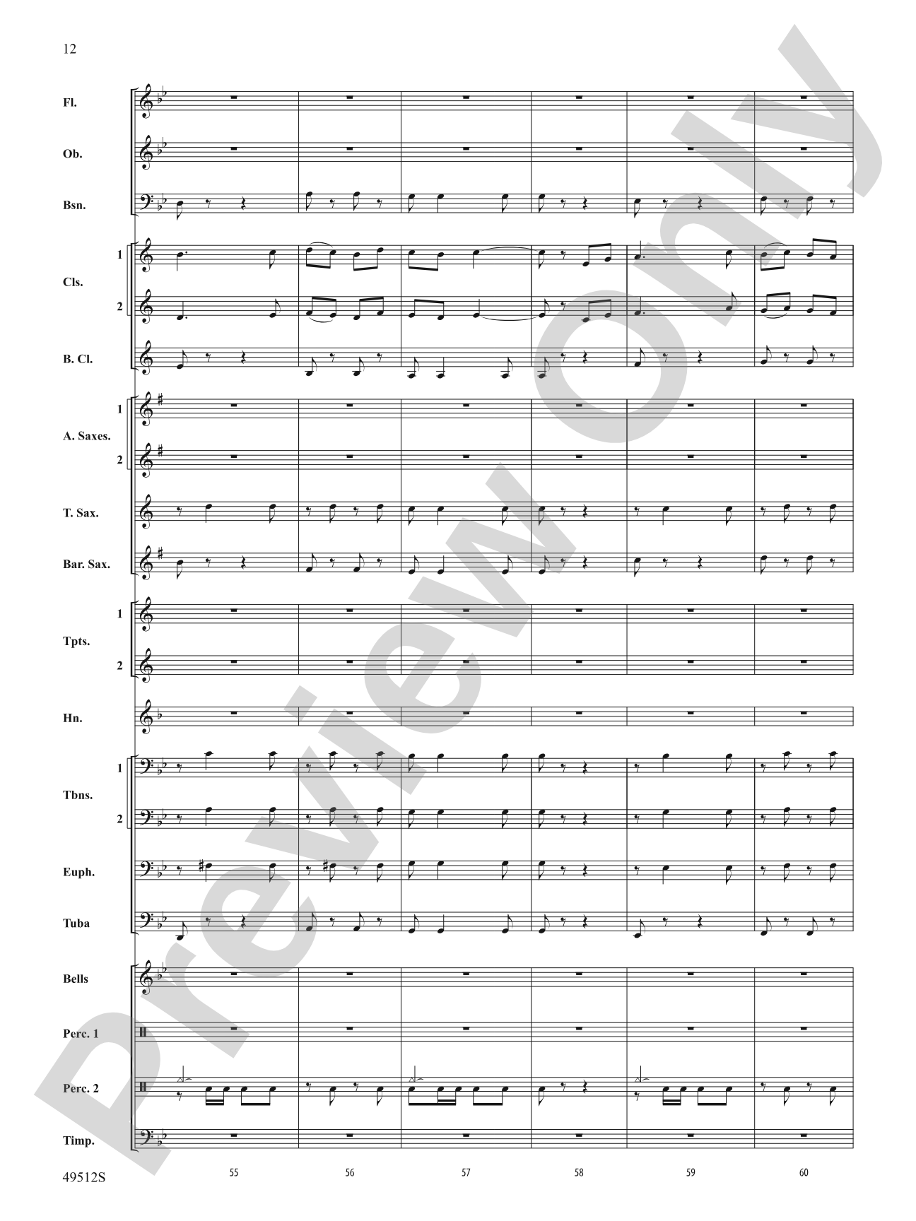 Mar Y Cielo: Concert Band Conductor Score & Parts
