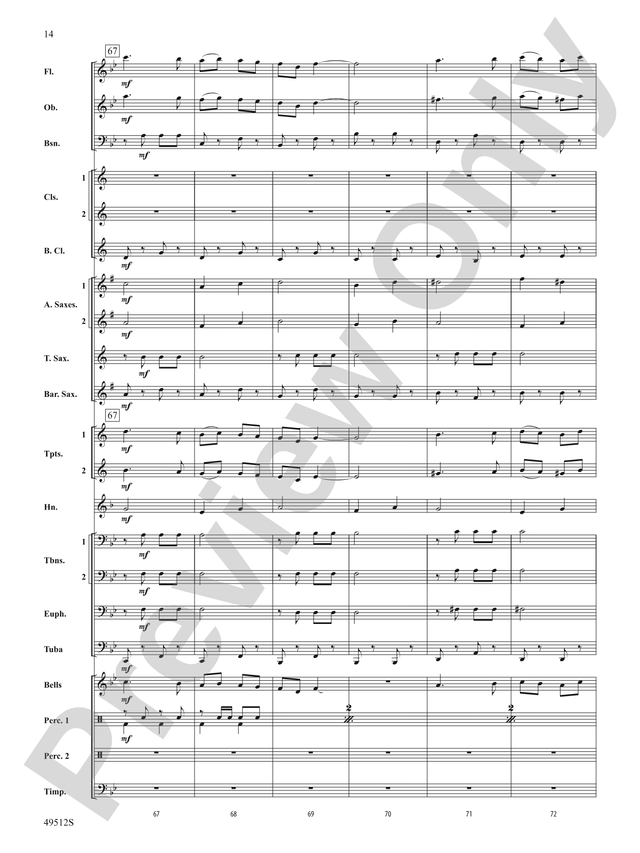 Mar Y Cielo: Concert Band Conductor Score & Parts