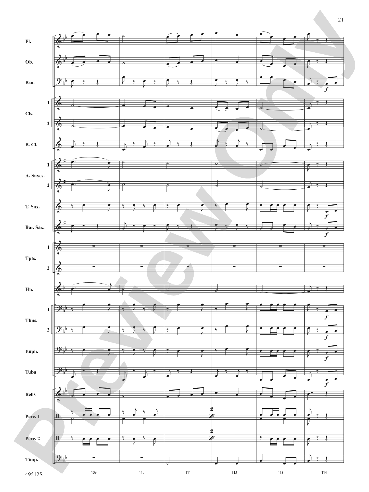 Mar Y Cielo: Concert Band Conductor Score & Parts