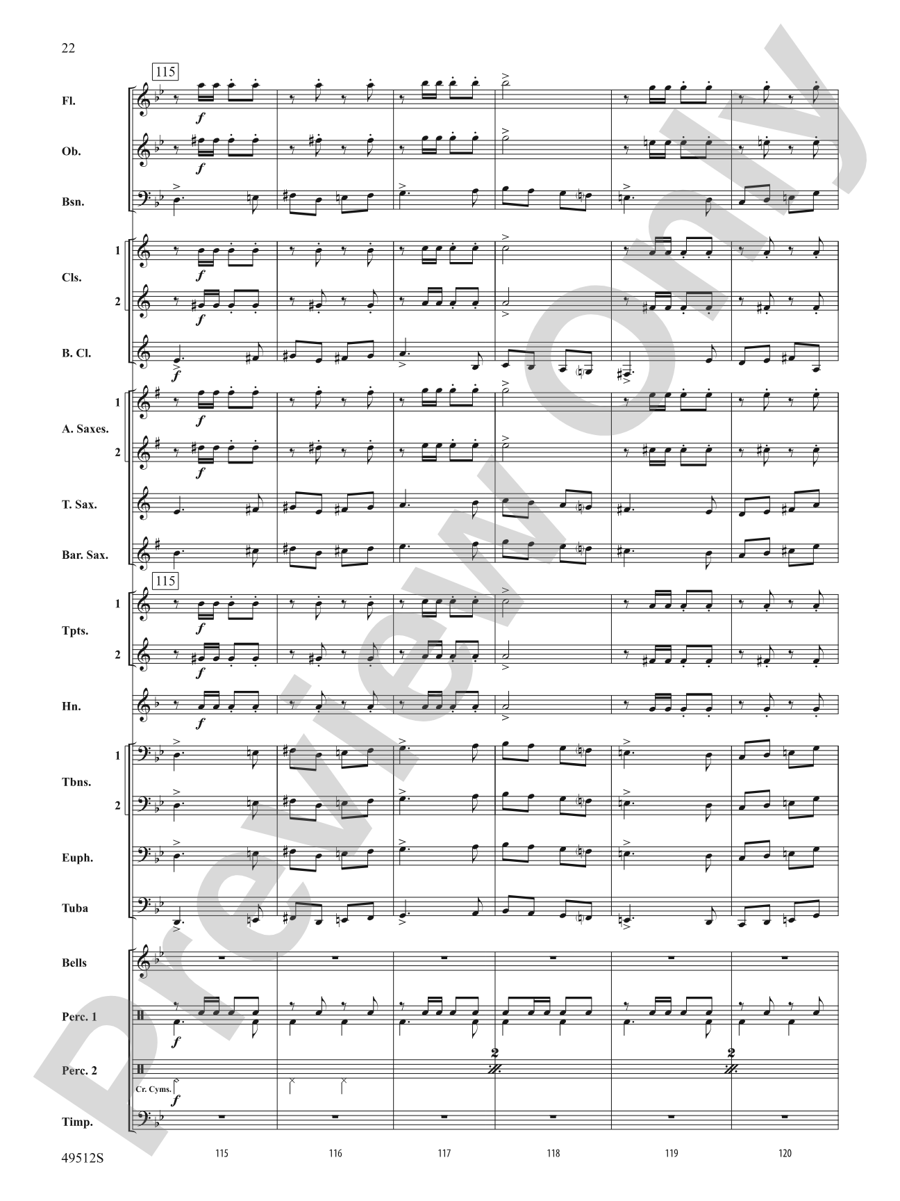 Mar Y Cielo: Concert Band Conductor Score & Parts