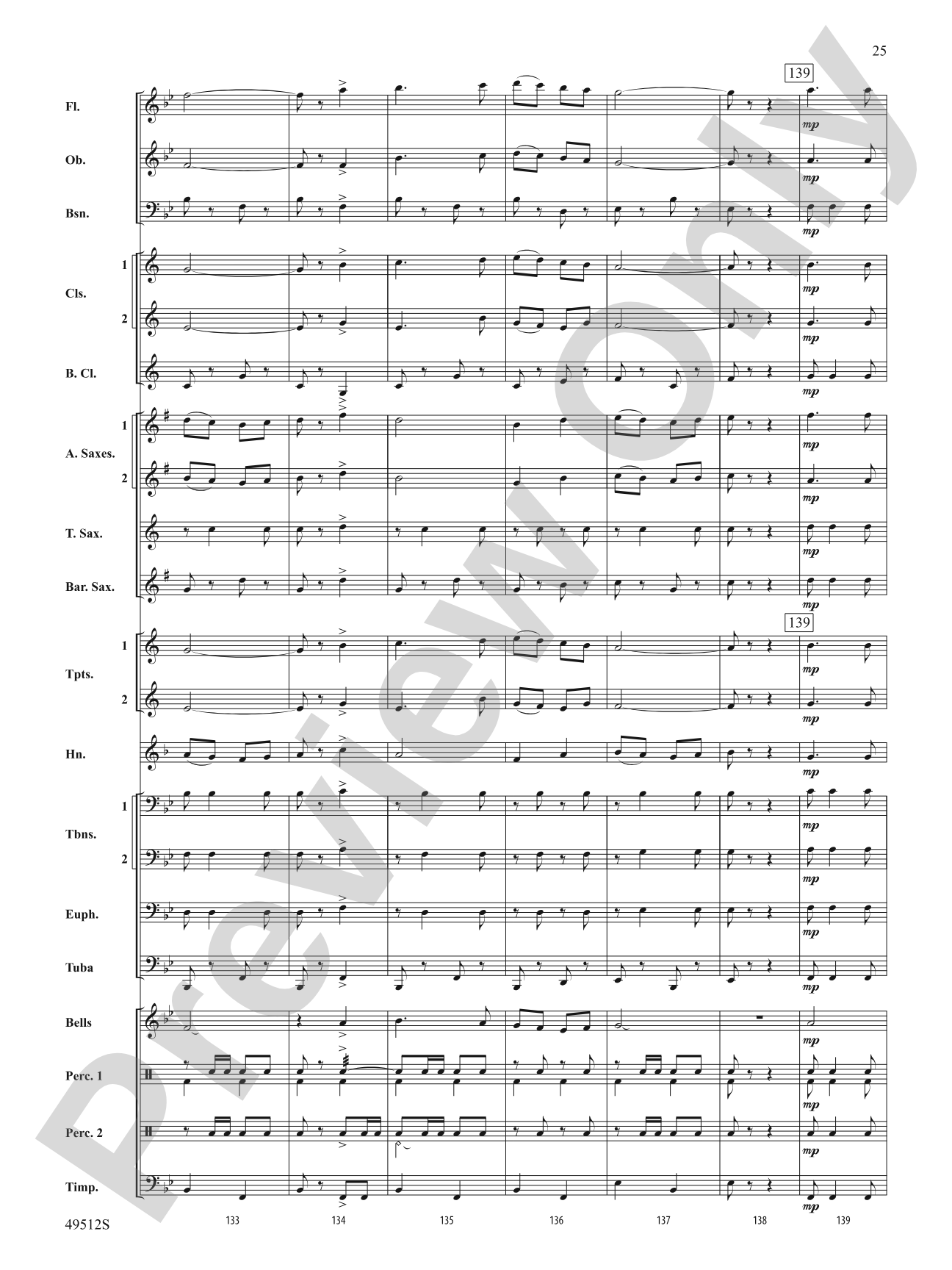 Mar Y Cielo: Concert Band Conductor Score & Parts