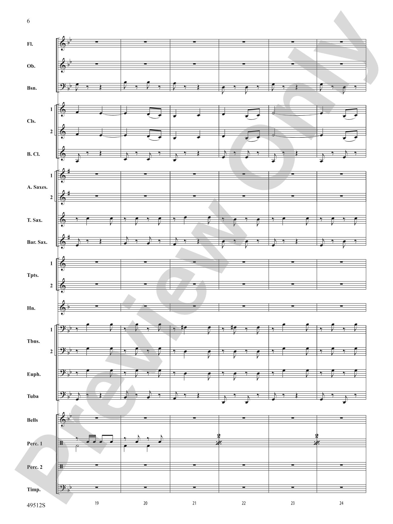 Mar Y Cielo: Concert Band Conductor Score & Parts