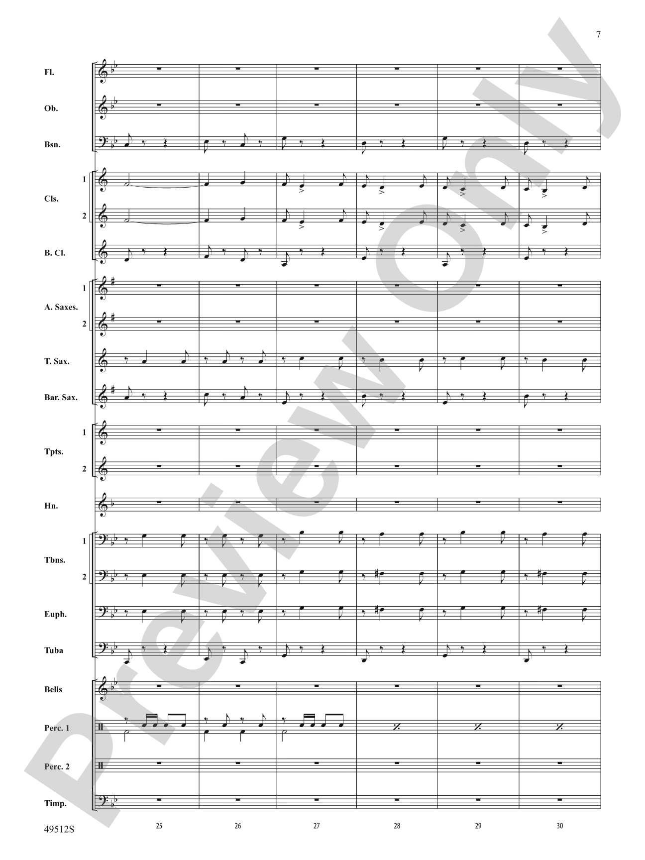 Mar Y Cielo: Concert Band Conductor Score & Parts