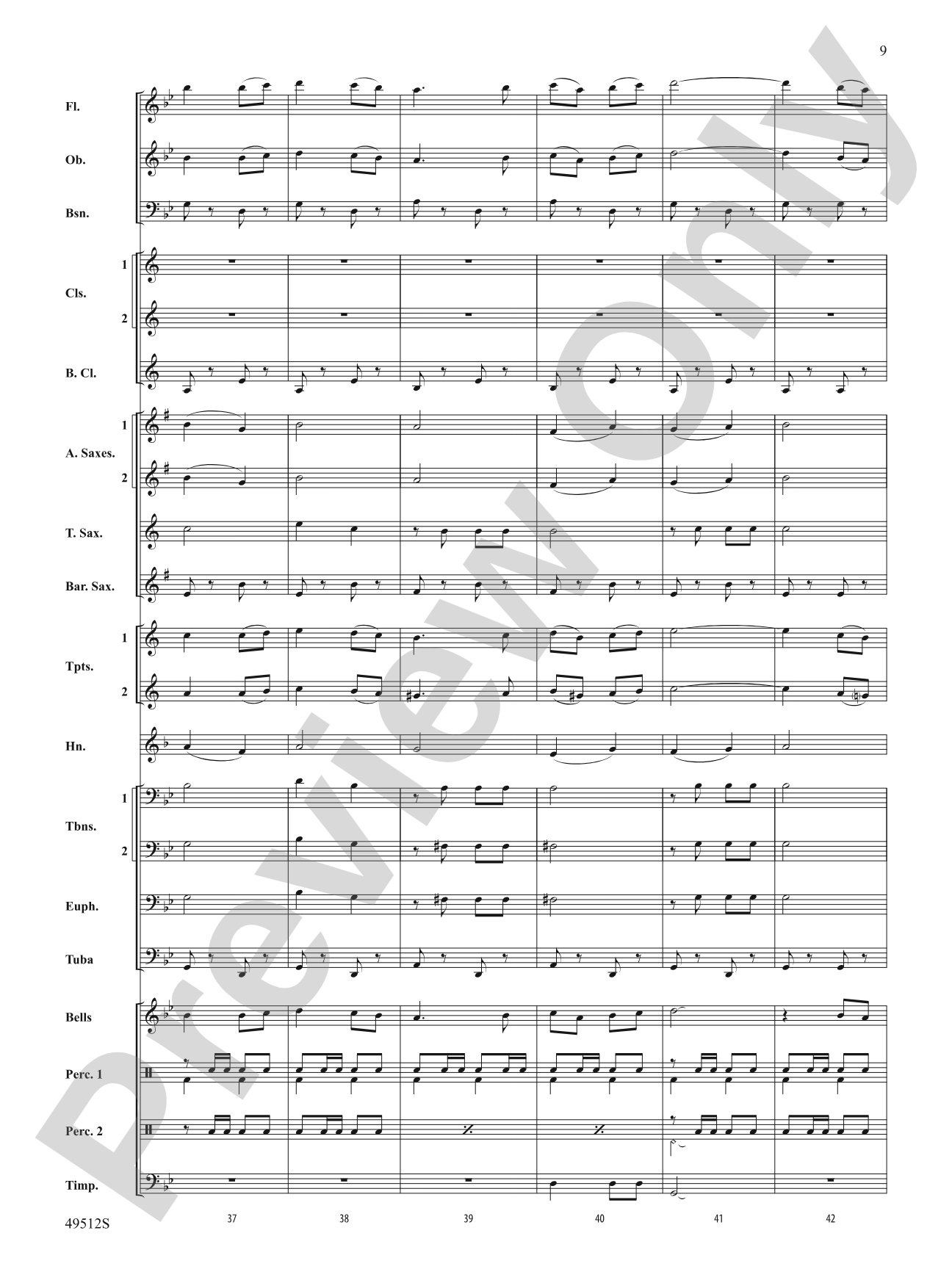 Mar Y Cielo: Concert Band Conductor Score & Parts