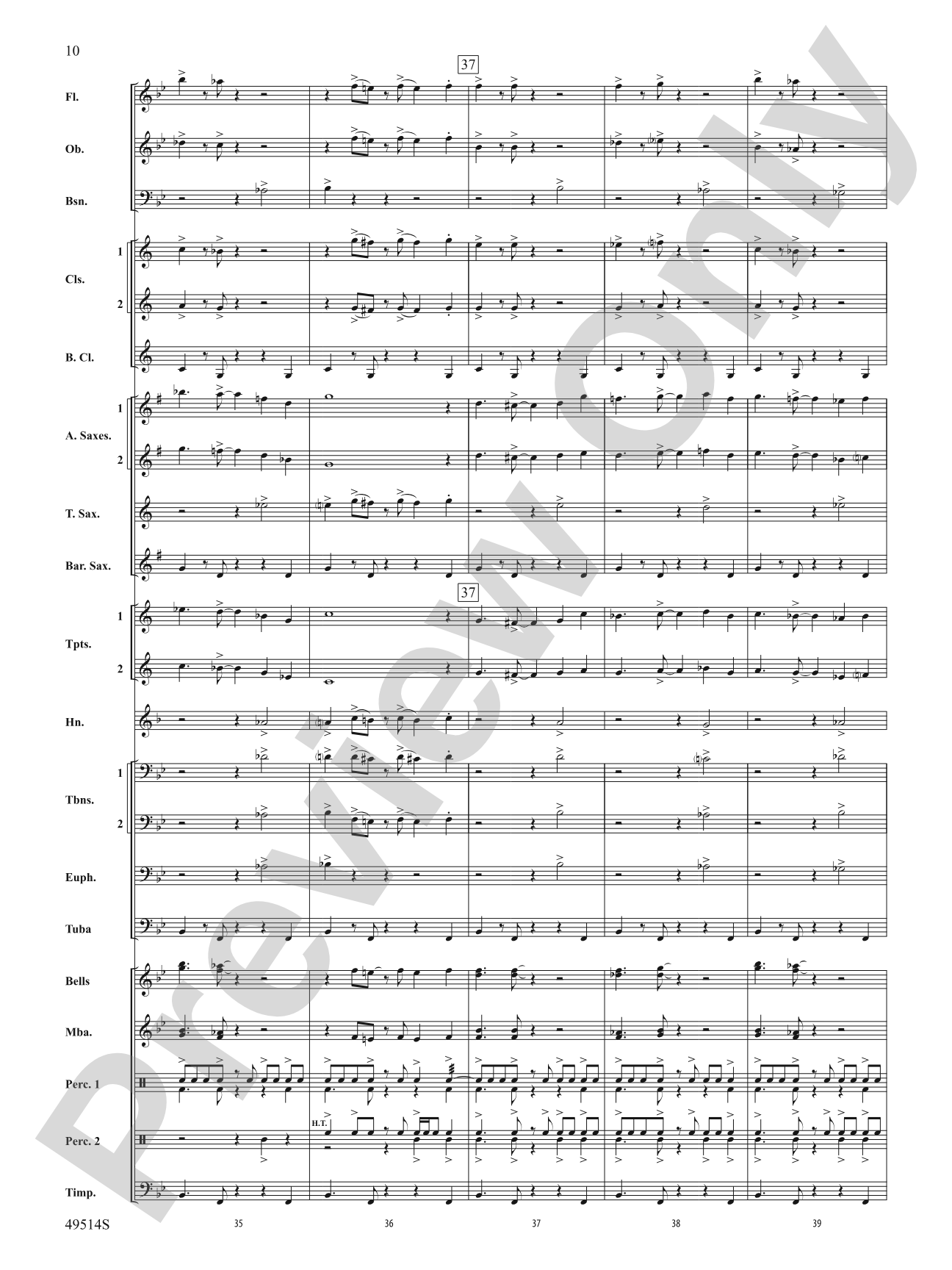 Bahumba: Concert Band Conductor Score & Parts