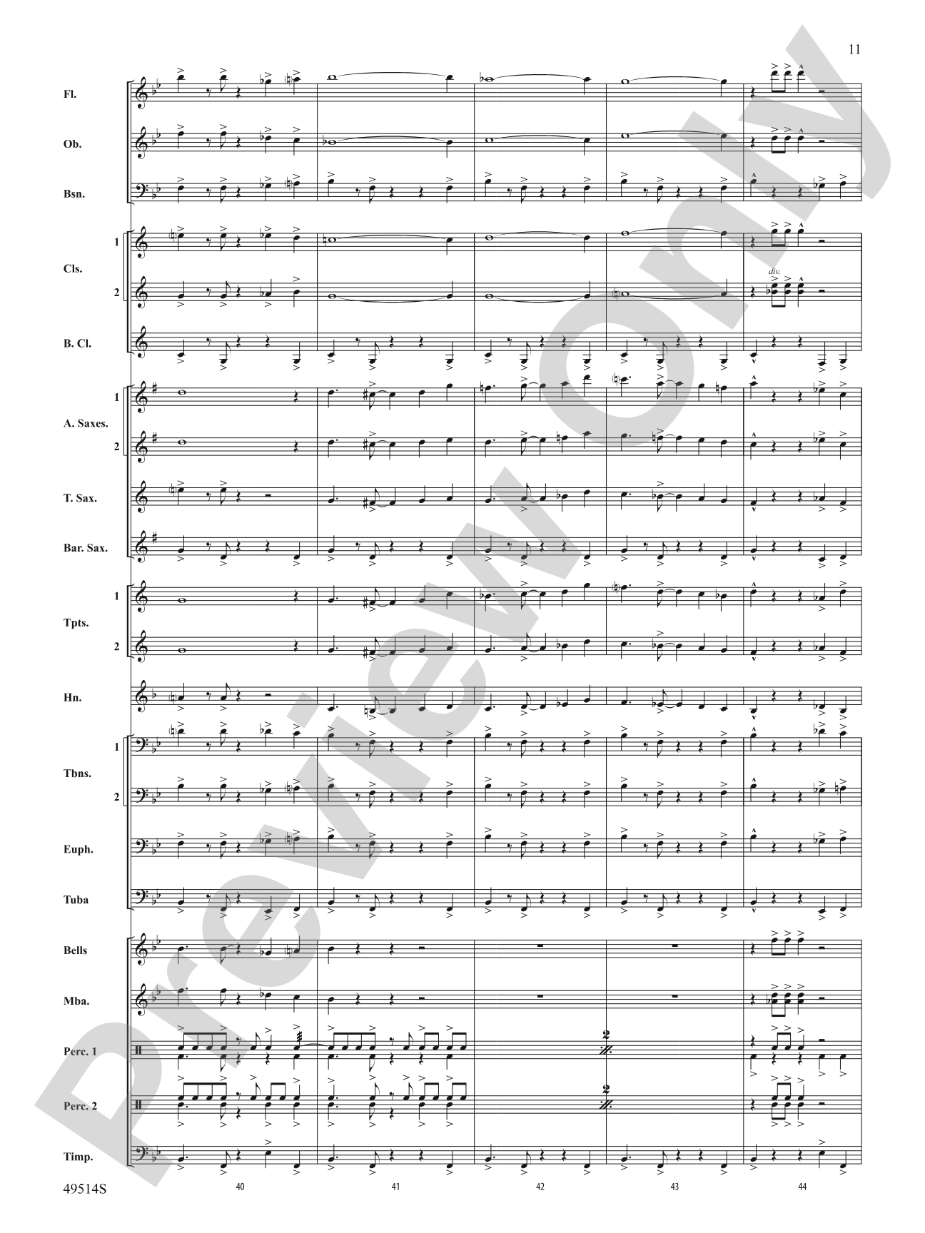 Bahumba: Concert Band Conductor Score & Parts