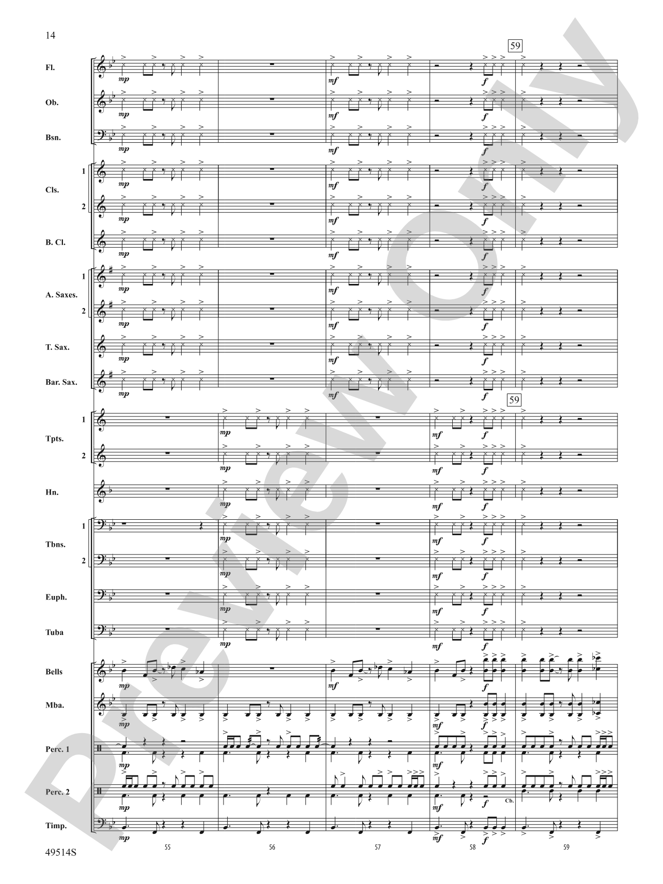 Bahumba: Concert Band Conductor Score & Parts