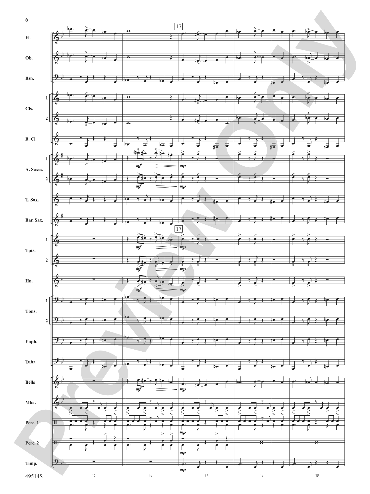 Bahumba: Concert Band Conductor Score & Parts