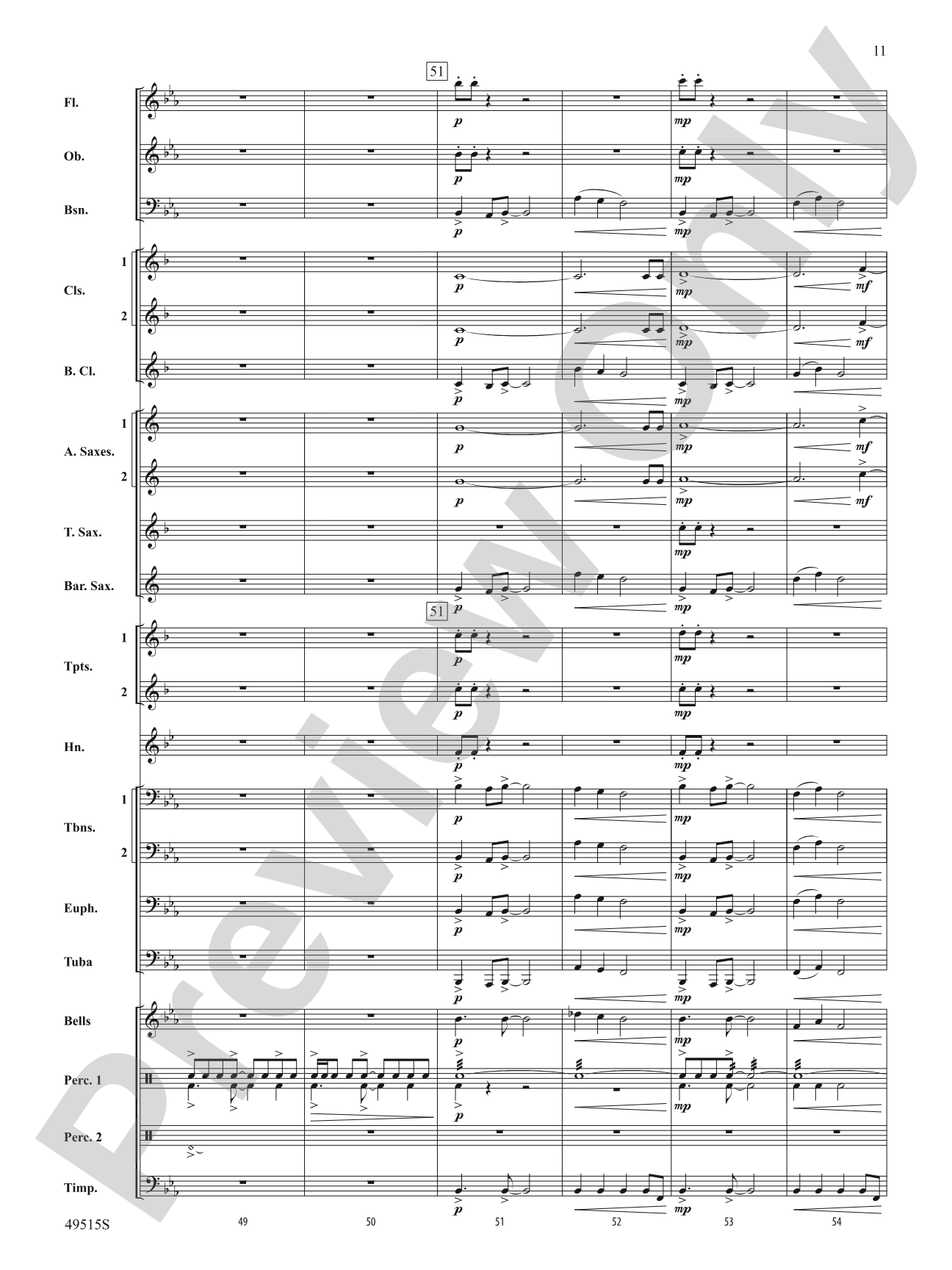 Bandwidth: Concert Band Conductor Score & Parts