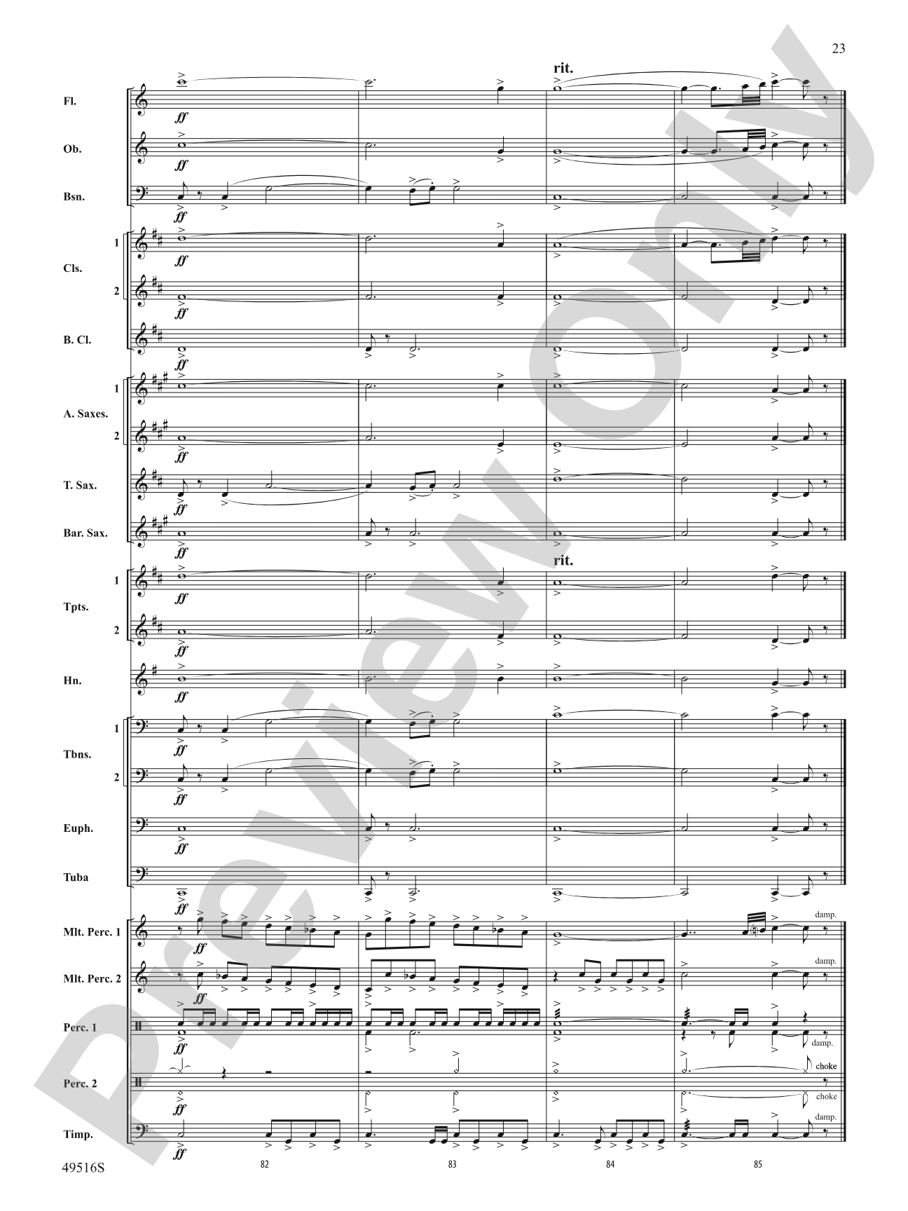 On This Day Earth Shall Ring: Concert Band Conductor Score & Parts