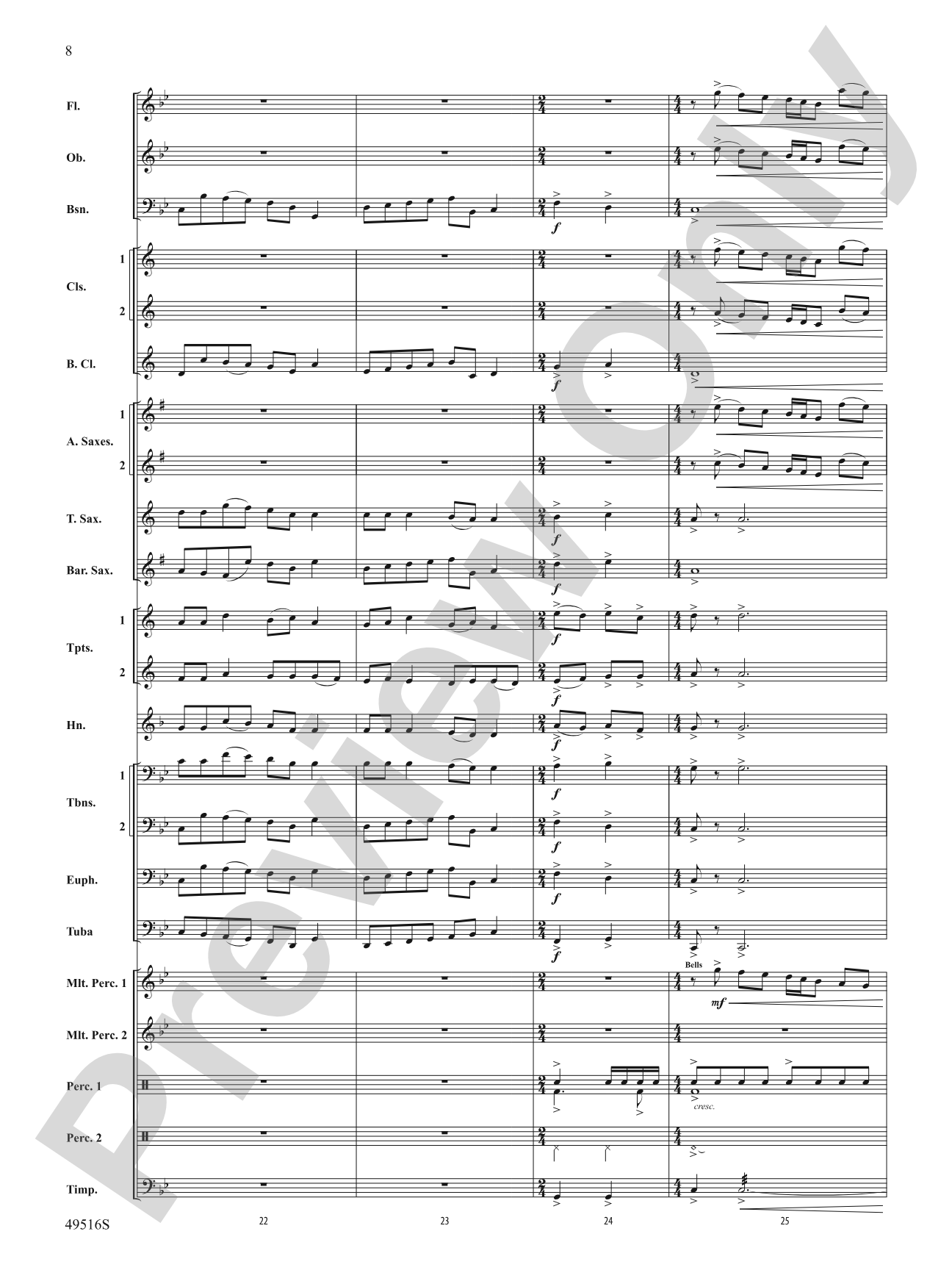 On This Day Earth Shall Ring: Concert Band Conductor Score & Parts