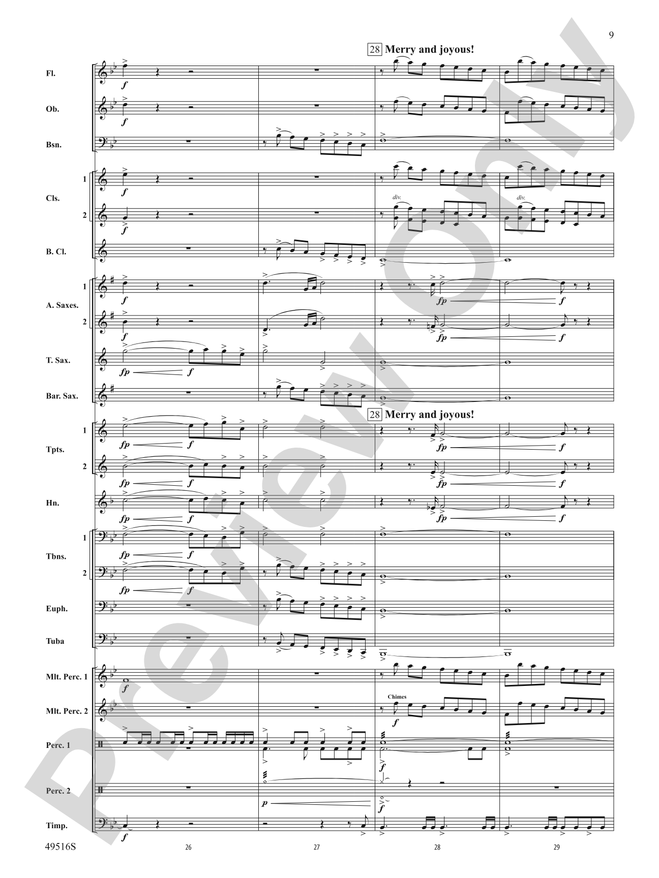 On This Day Earth Shall Ring: Concert Band Conductor Score & Parts
