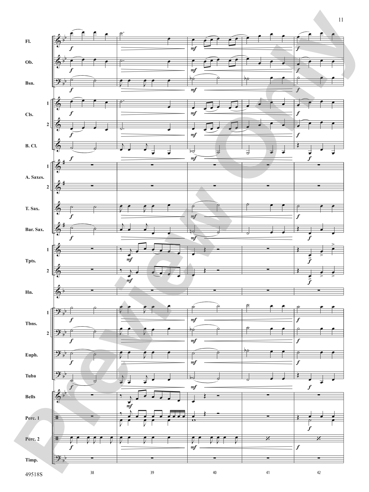 Lion Pride: Concert Band Conductor Score & Parts